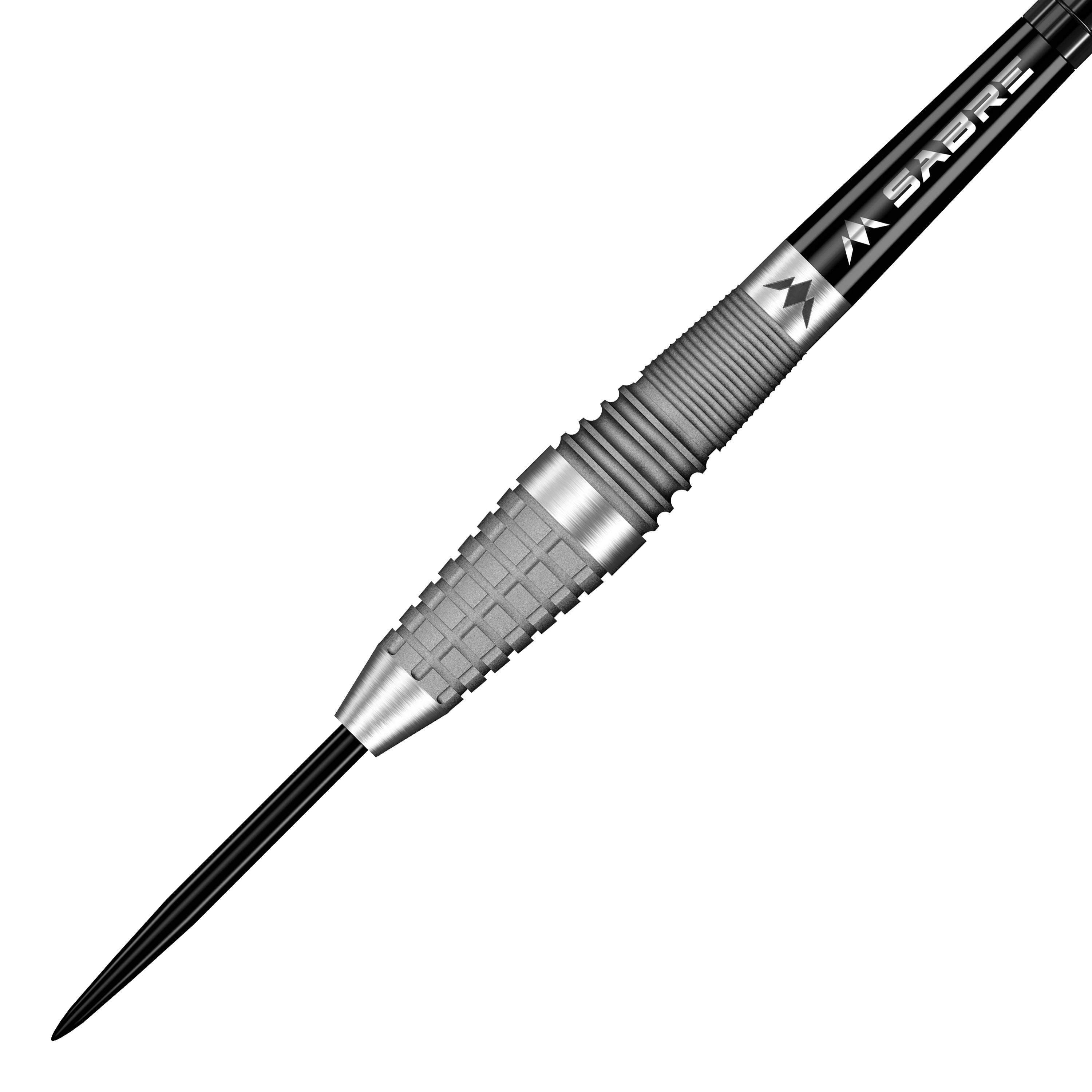Gezeigt werden Mission Michele Turetta Sandblasted Steeldarts mit einem Gewicht von 23g. Diese Steeldarts besitzen eine spezielle sandgestrahlte Oberfläche.