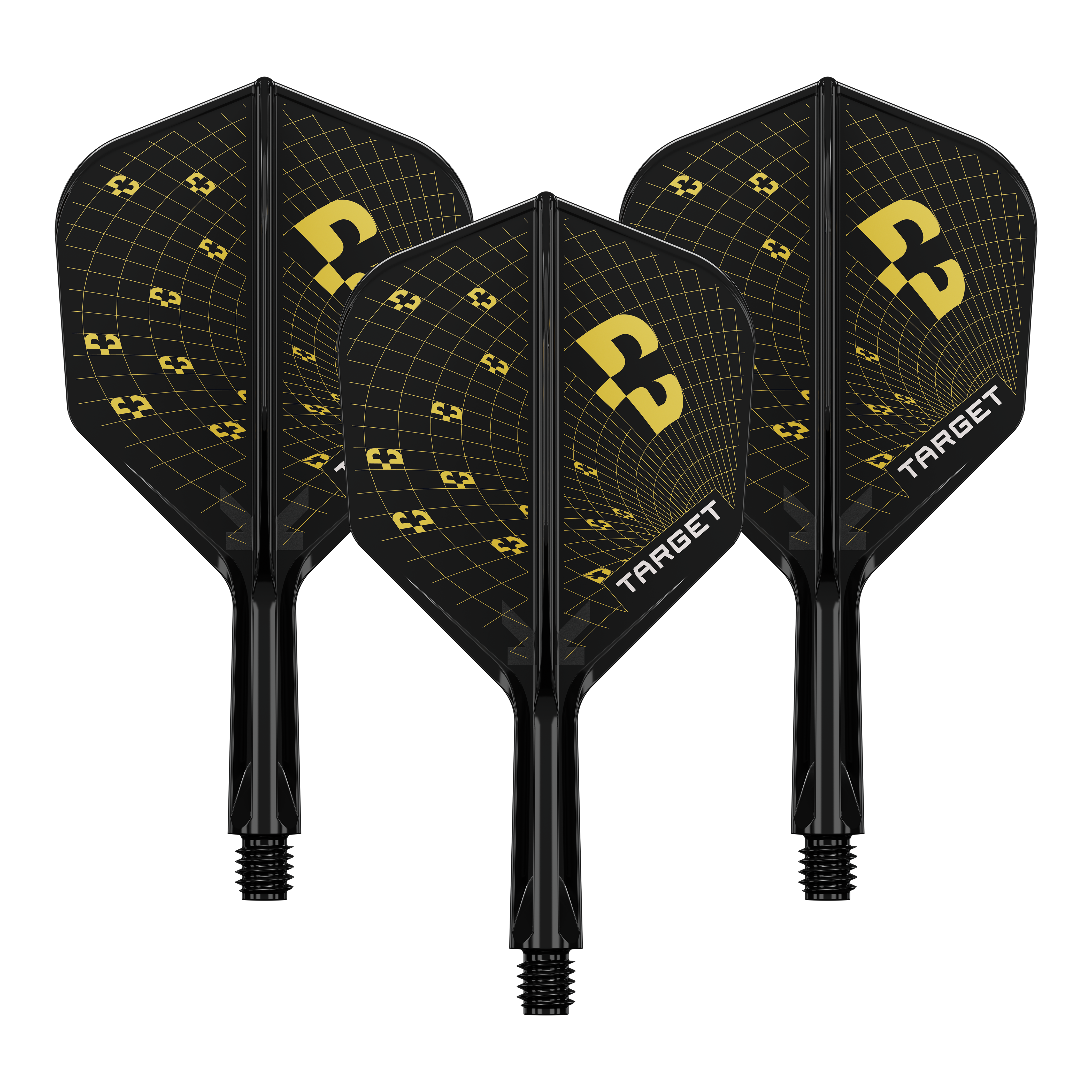 Loty Target K-Flex Bolide No6 Hier sieht man ein Set Dartflights aus der K-Flex Bolide No6 Serie, 19 mm groß. Das Set eignet sich perfekt für Dartsportler.