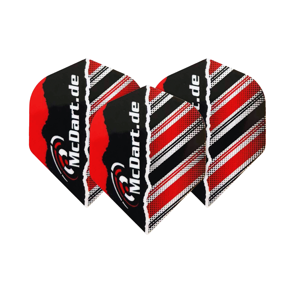 Standardowe loty McDart Design V5 Dies ist ein Bild der McDart Design V7 Standard Flights. Die Flights sind für Dartpfeile konzipiert.