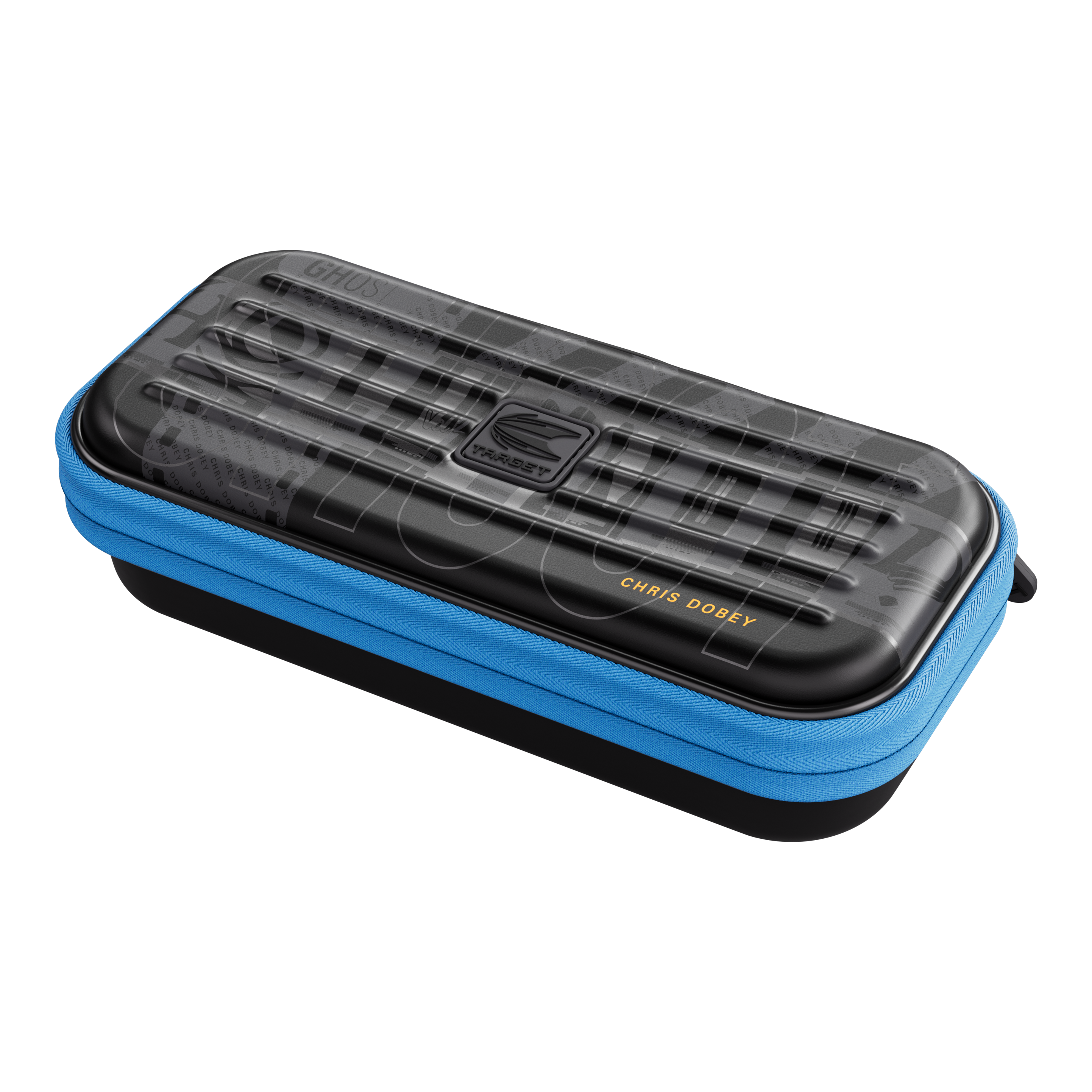 Etui na lotki Takoma Ghost Series Chris Dobey Gezeigt wird das Takoma Ghost Series Chris Dobey Dartcase. Das robuste Etui eignet sich ideal zur Aufbewahrung von Darts.