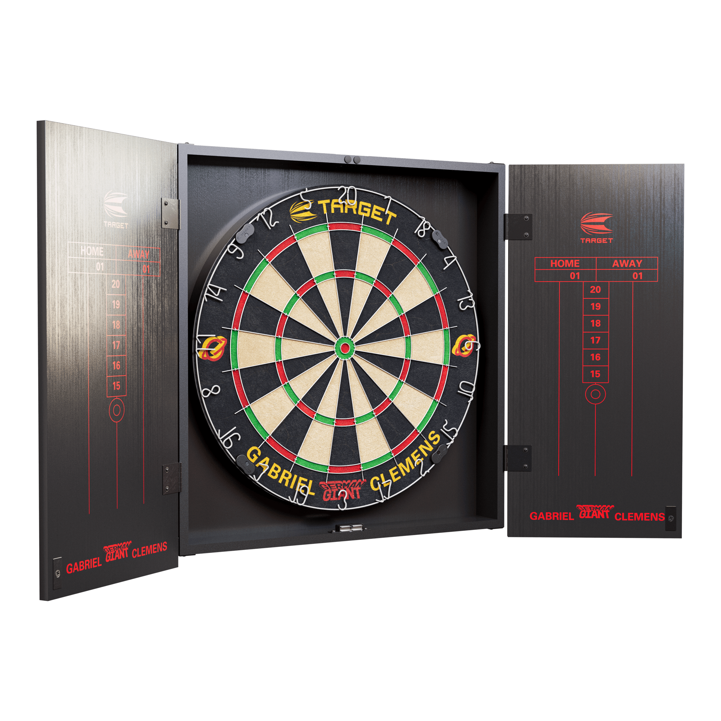 Target Gabriel Clemens Kabinet Dartboard Set