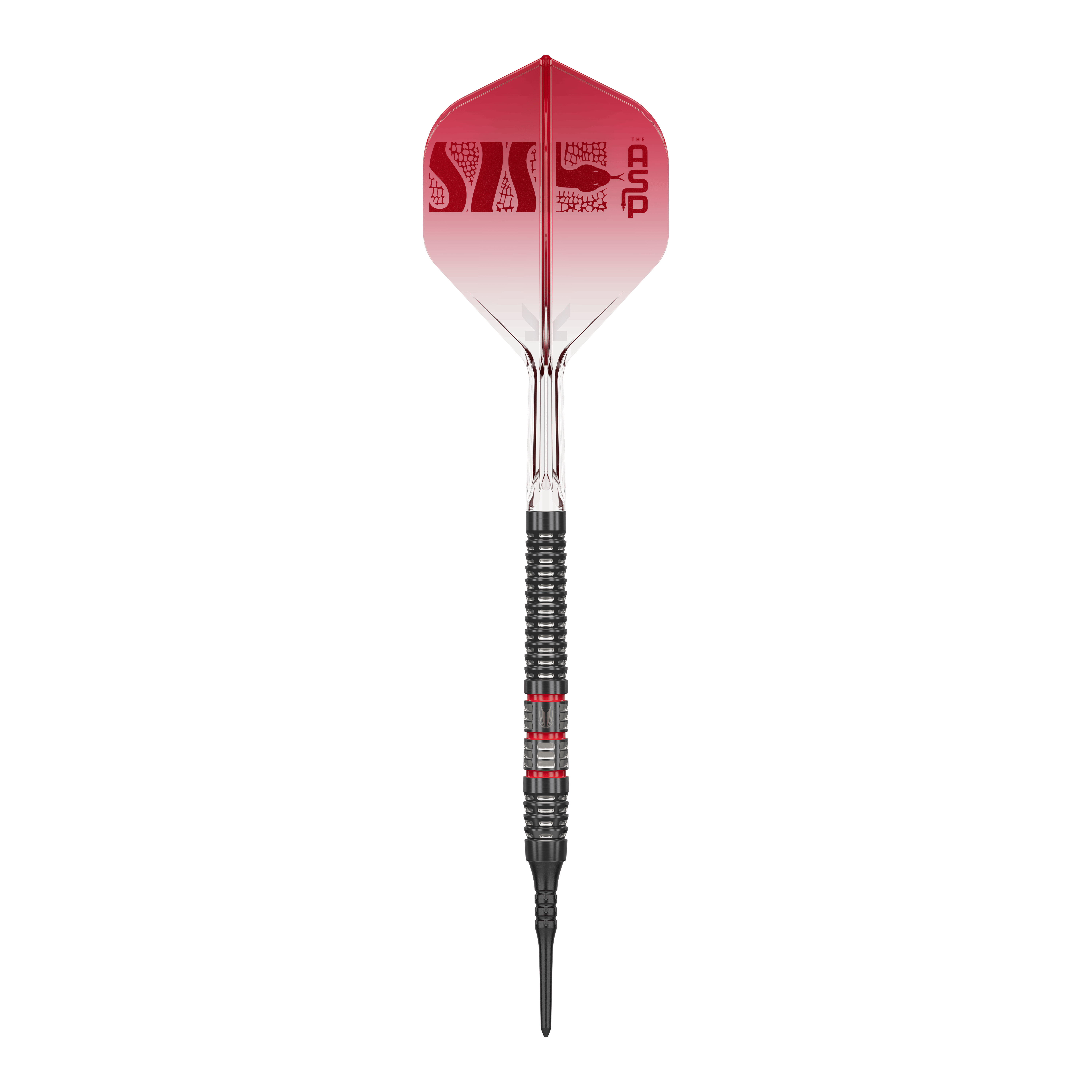 Target Nathan Aspinall 95K Miękkie lotki - 18g Gezeigt wird der Target Nathan Aspinall 95K Softdarts - 18g. Der Dartpfeil ist sorgfältig verarbeitet und liegt gut in der Hand.