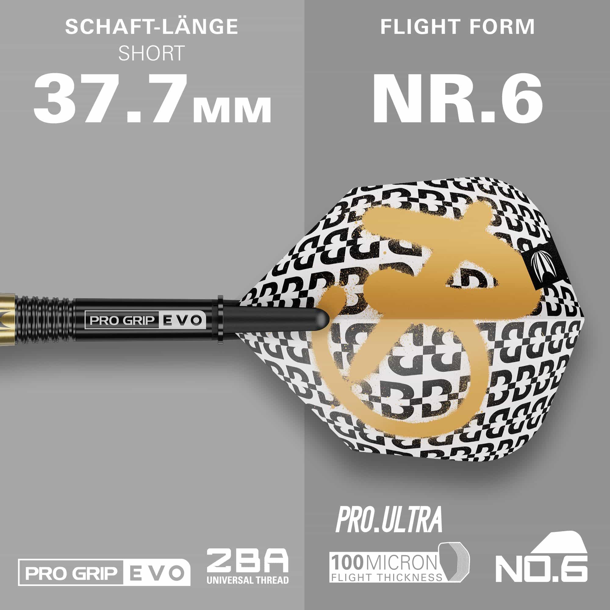 Target Bolide Envy 10 miękkich lotek Dargestellt werden die Target Bolide Envy 10 Softdarts. Das Set ist perfekt für Softdart-Liebhaber.