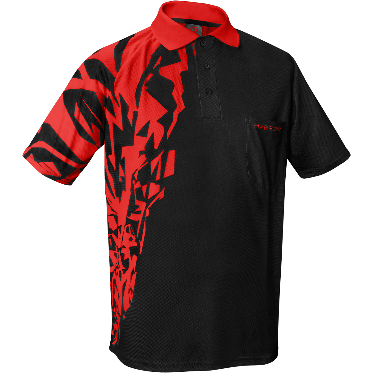 Koszula Harrows Rapide Darts - czerwona