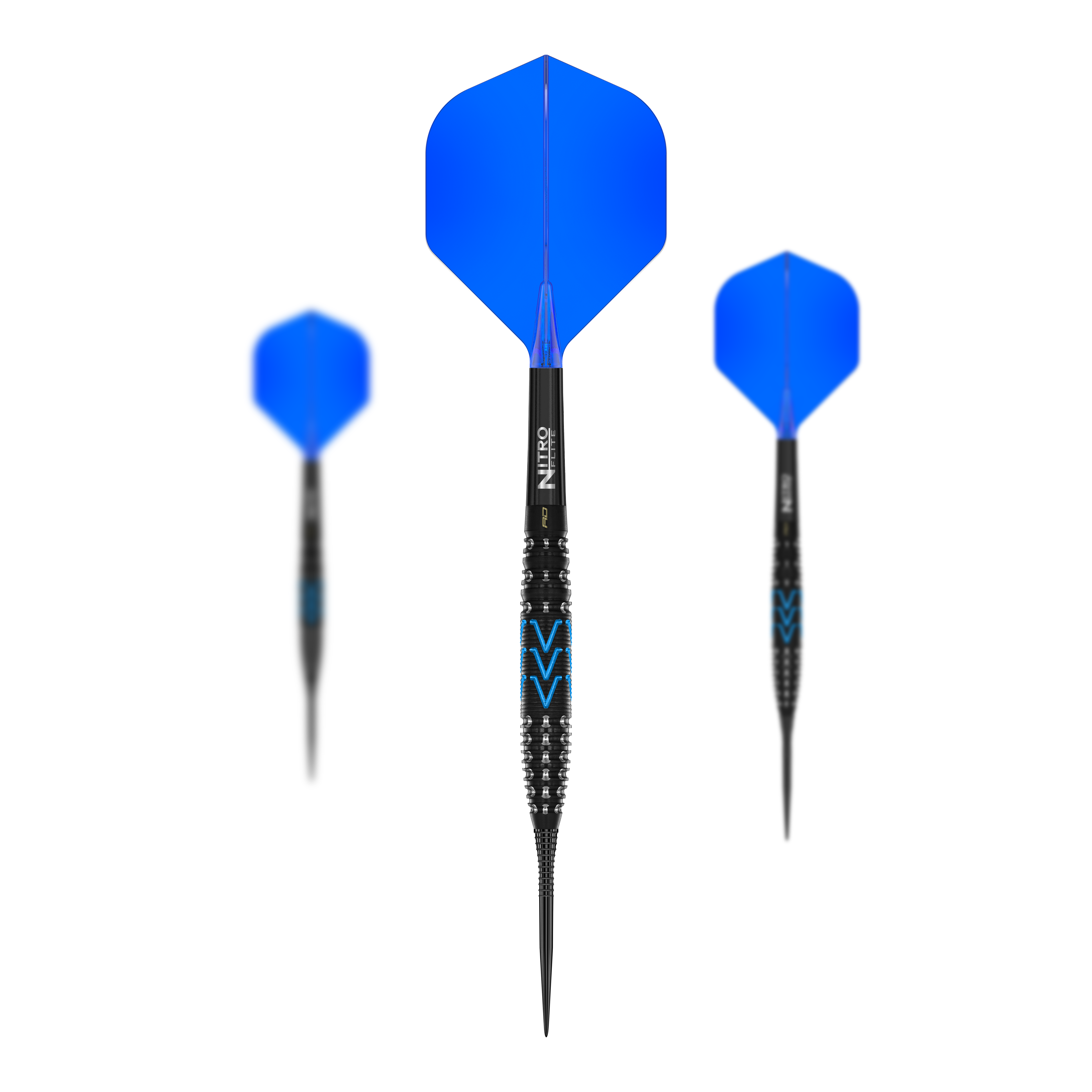 Das Bild zeigt das Set Red Dragon Amp Torpedo Steeldarts. Das Set enthält mehrere Steeldarts für ambitionierte Spieler.