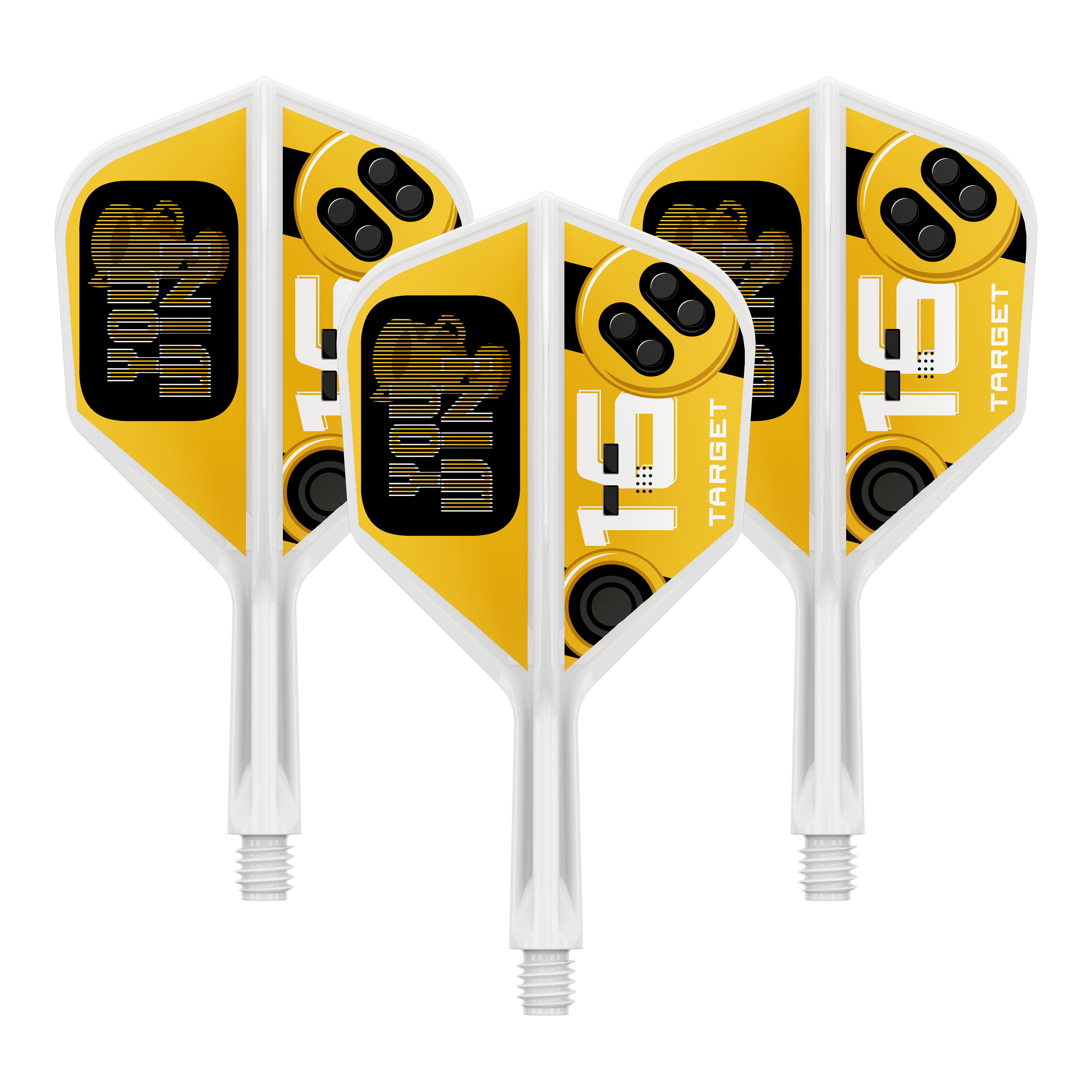 Target K-Flex Wygrywasz loty nr 6 Ein Dart Flight wird abgebildet. Dies ist die Variante Target K-Flex YouWin No6 in der Größe 19 mm.