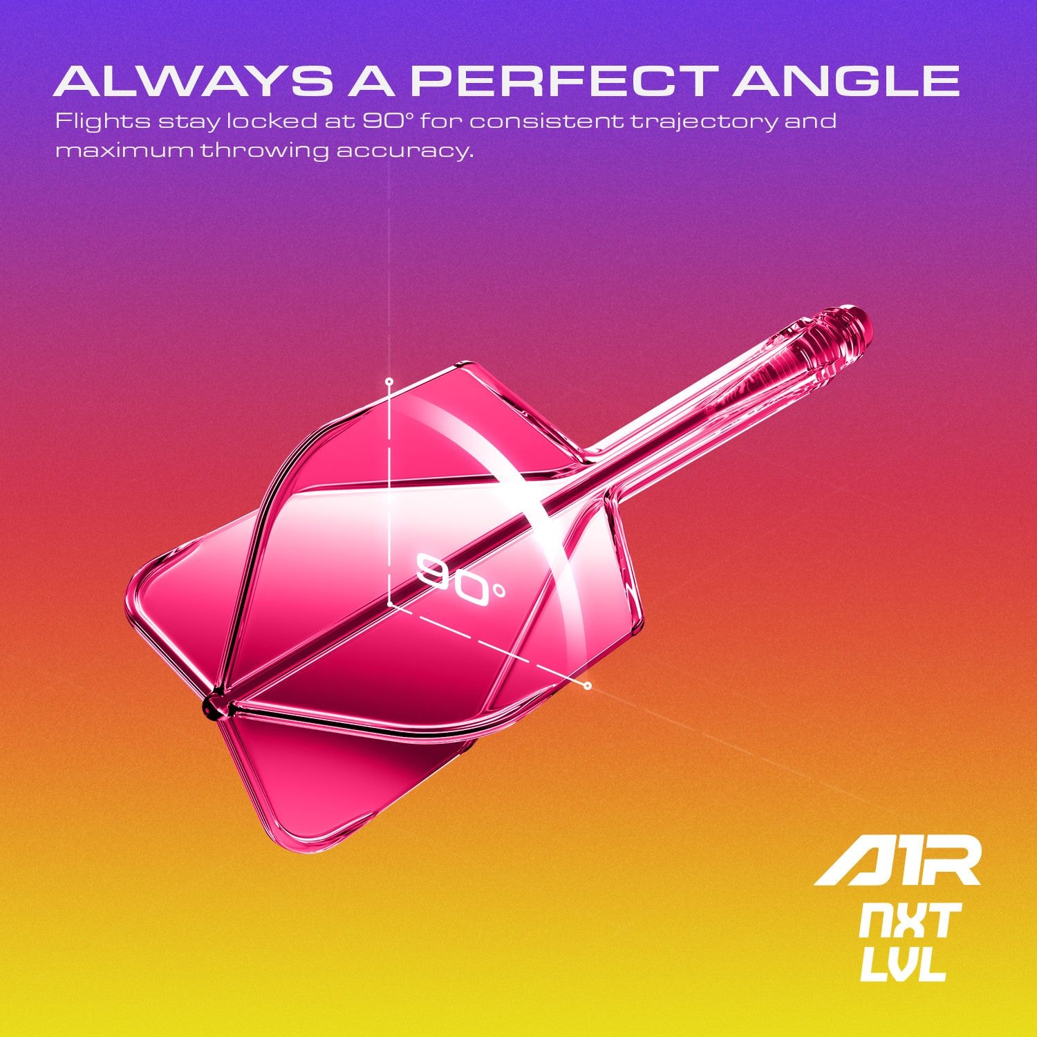 System wału lotniczego GOAT A1R No6 – neonowy róż Das Produkt ist das GOAT A1R No6 Flight-Shaft-System in Neon Pink. Es eignet sich für den Einsatz an Dartpfeilen.