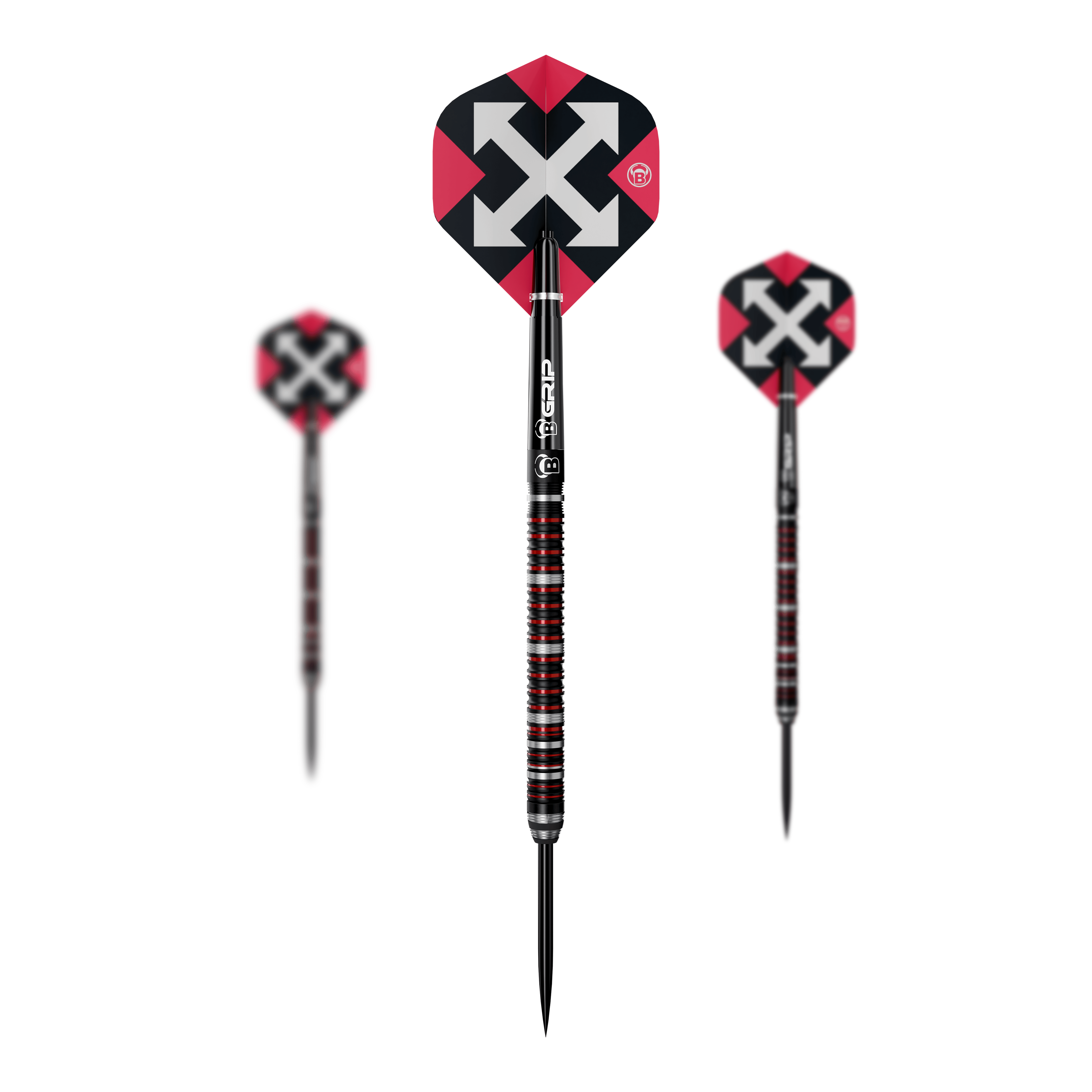 Stalowe lotki Bulls Sixty S2 Abgebildet ist das Set Bulls Sixty S2 Steeldarts. Das Set eignet sich ideal für Dart-Enthusiasten.