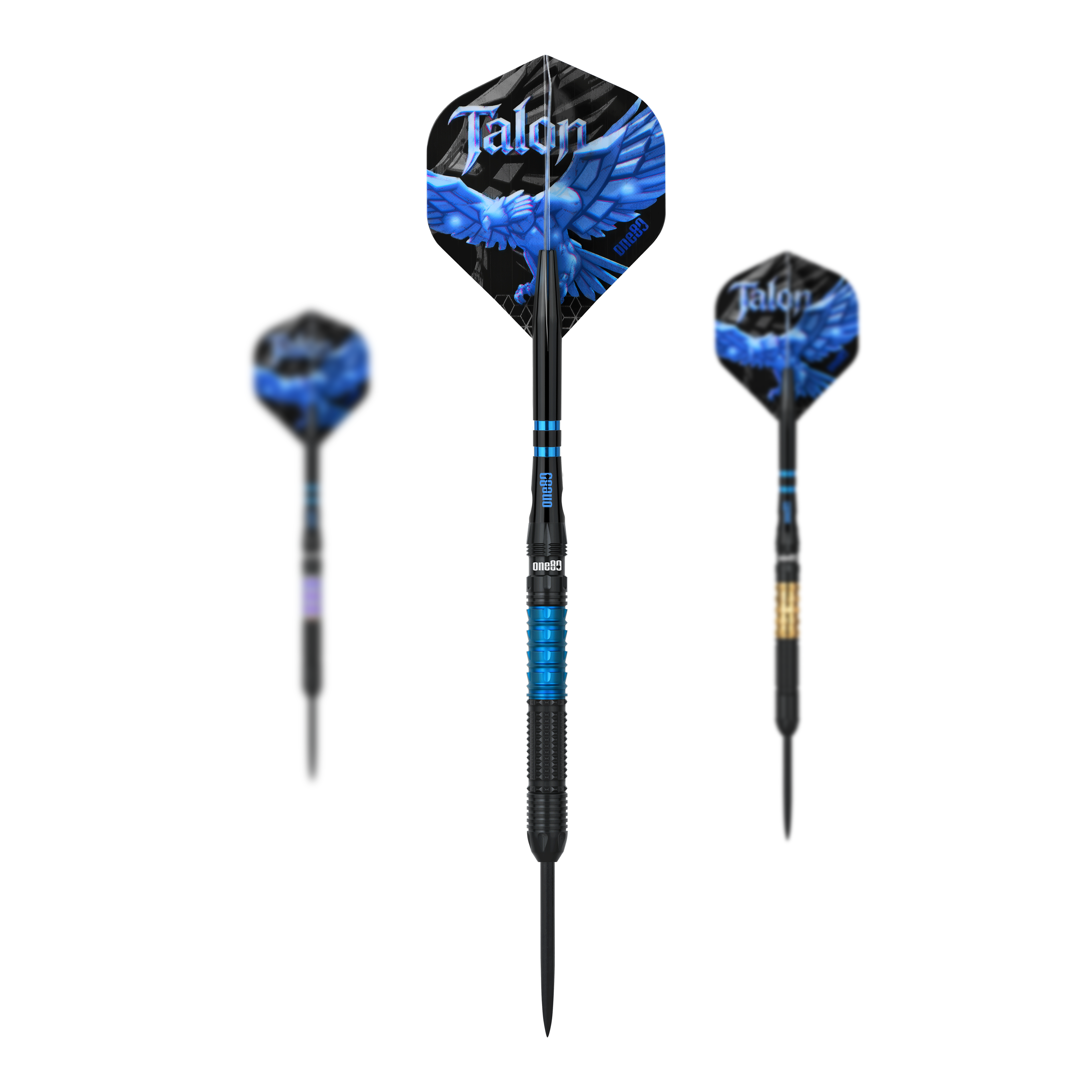 Lotki stalowe One80 Talon T1 Abgebildet sind die One80 Talon Steeldarts. Das Set besteht aus hochwertigen Steeldarts zum professionellen Dartspiel.