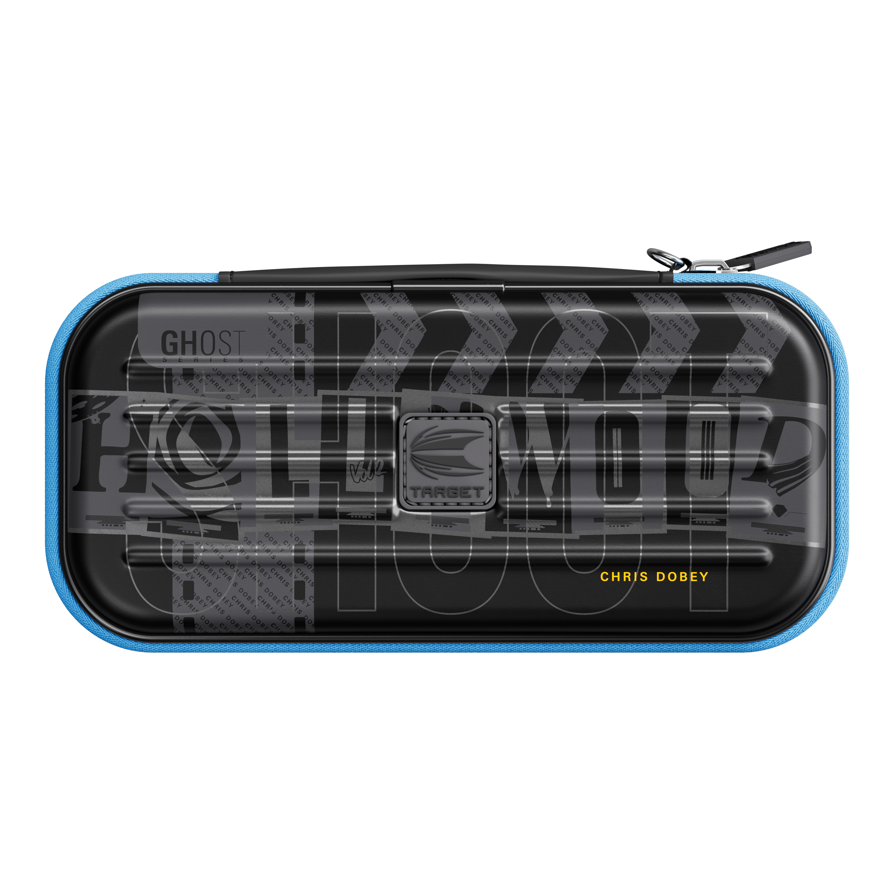 Etui na lotki Takoma Ghost Series Chris Dobey Das Bild zeigt das Takoma Ghost Series Chris Dobey Dartcase. Dies ist ein Dartcase aus einer speziellen Kollektion.
