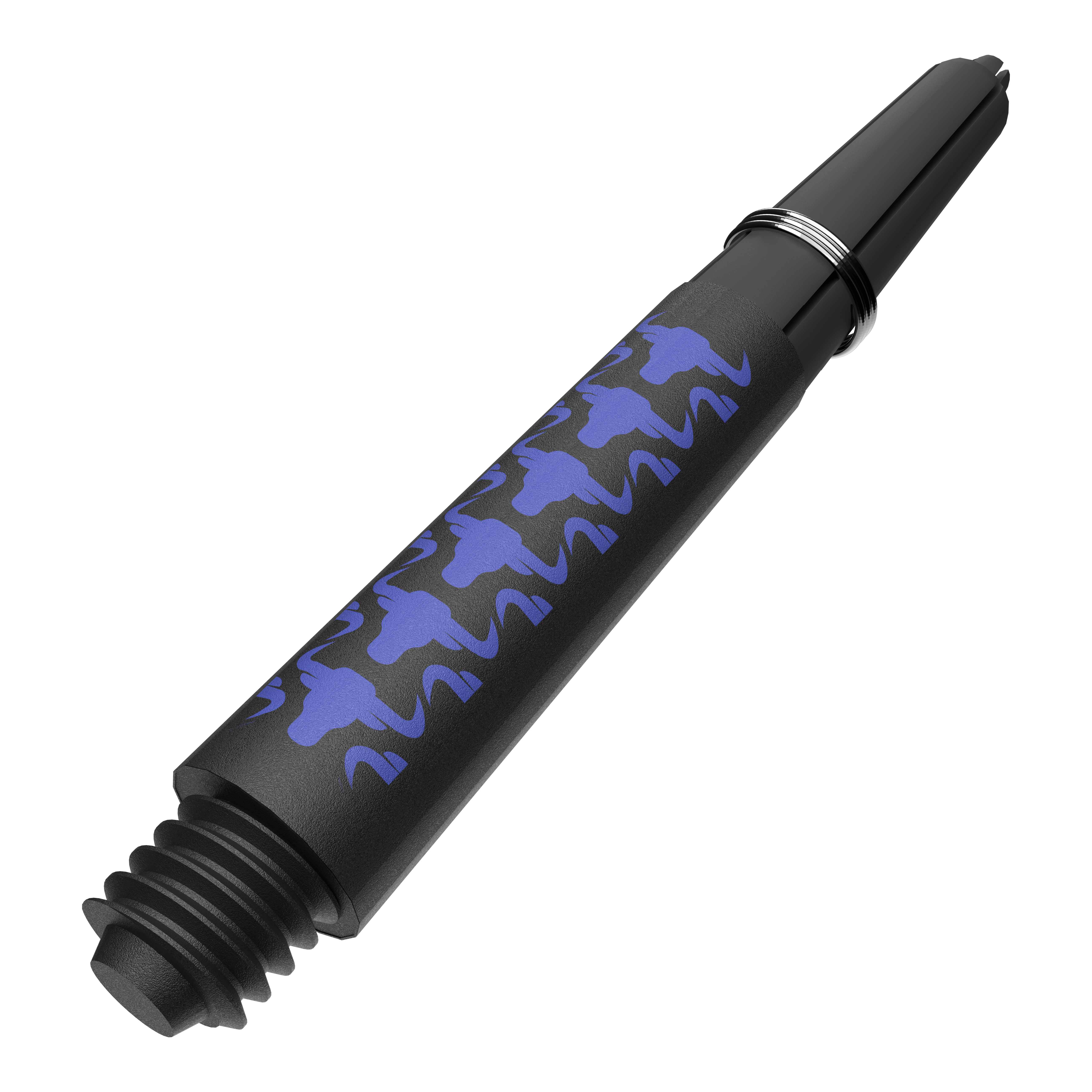 Wałki do głów Bulls NL Capo Carbon - niebieskie Abgebildet ist ein weiteres Produktfoto von BullsNL Capo Carbon Shafts Blau Short 34mm. Gezeigt wird ein Satz mit kurzen blauen Dartschäften.