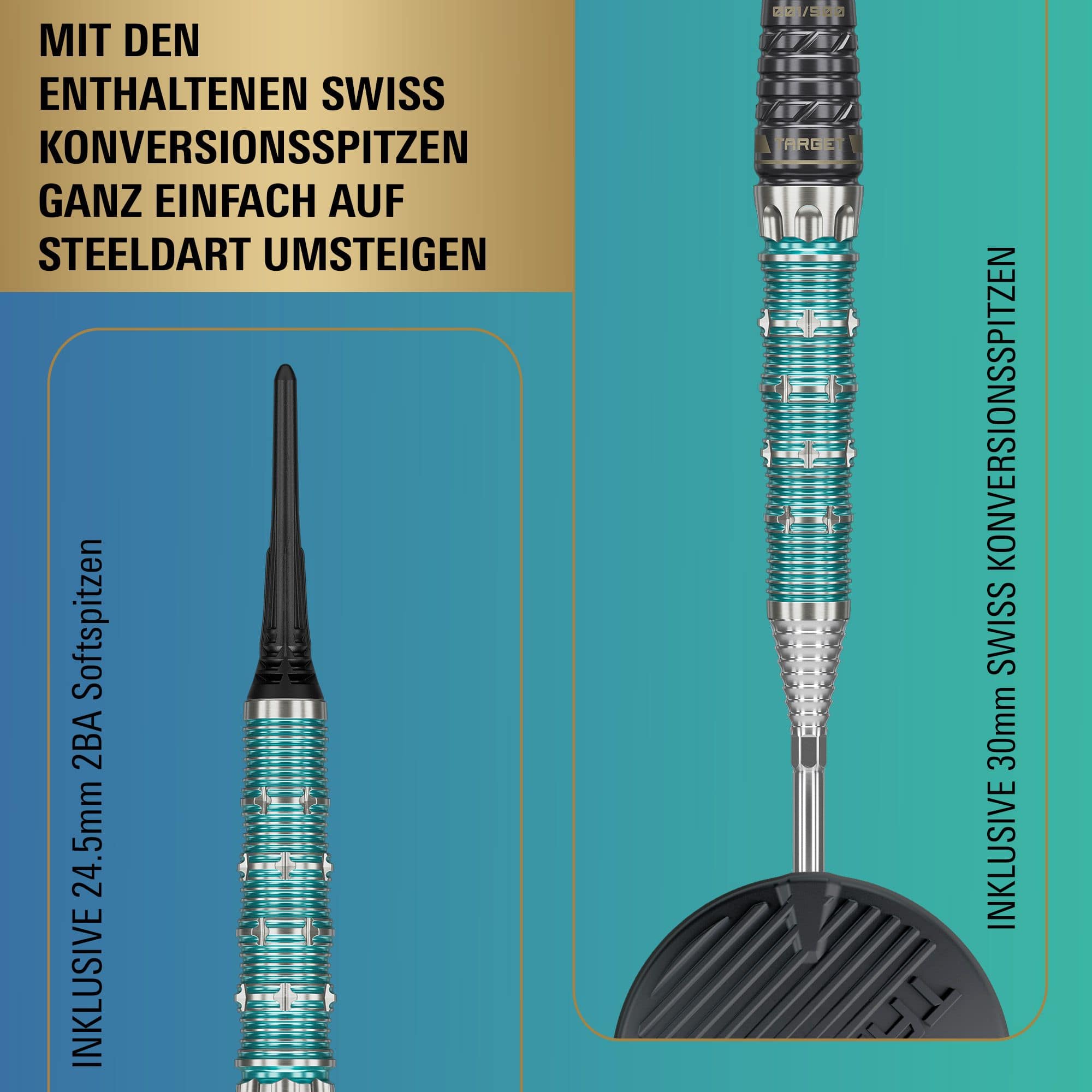 Target Japan The Rising Miracle Combination Limited Edition Softdarts - 21,5 g Target Japan The Rising Miracle Combination Limited Edition Softdarts - 21,5 g