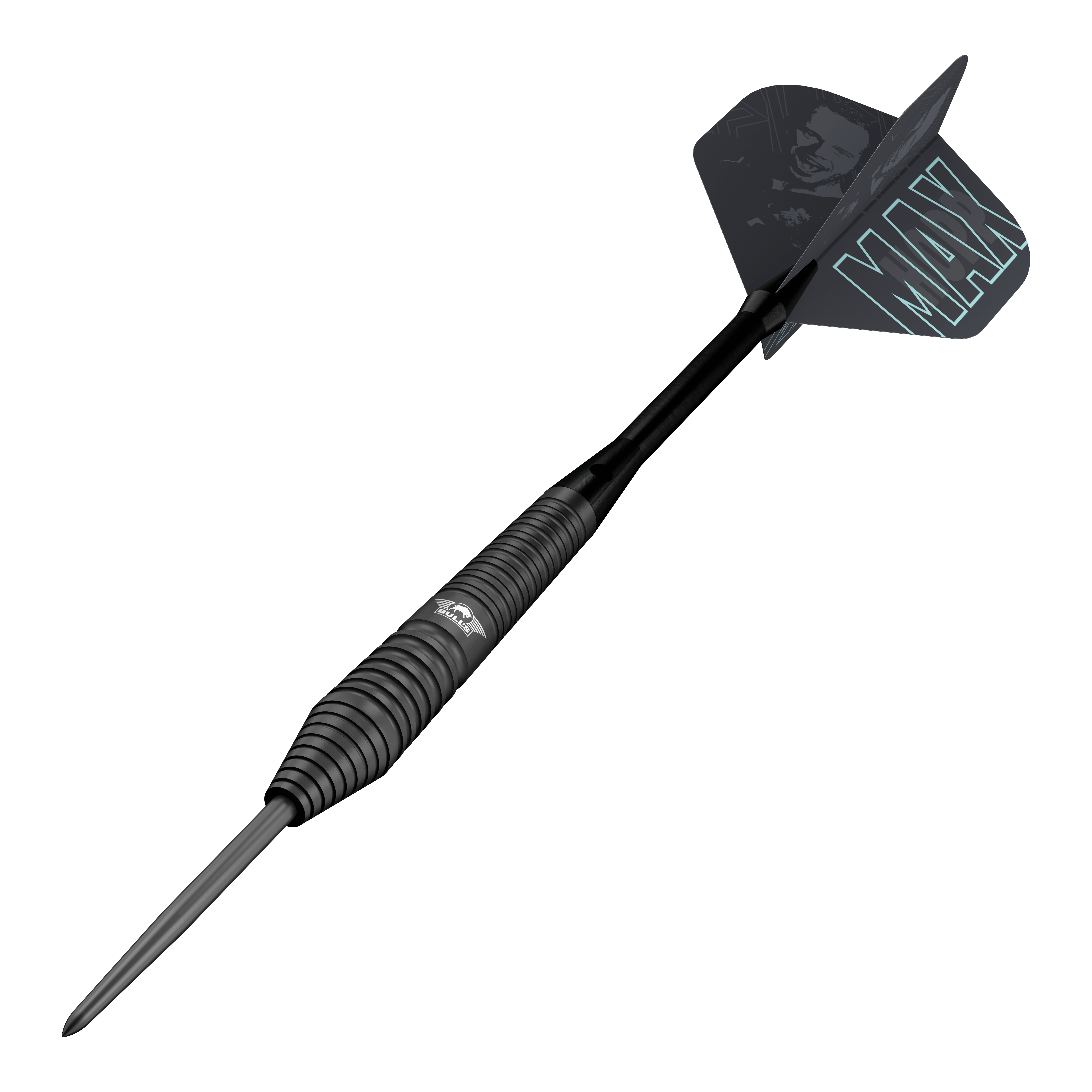 Darty Bulls NL Max Hopp Black Steel Auf diesem Bild sind die Bulls NL Max Hopp Black Steeldarts abgebildet. Diese Darts sind speziell für anspruchsvolle Spieler entwickelt.