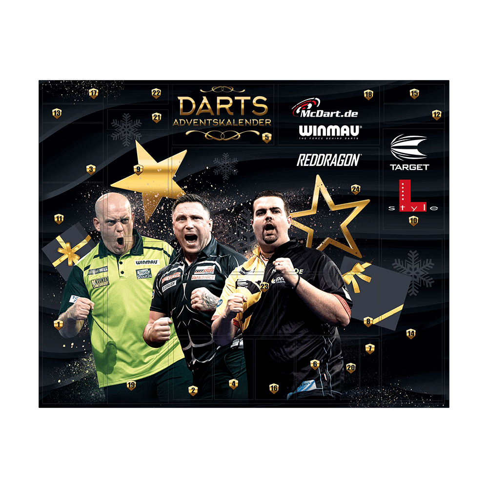 Kalendarz adwentowy McDart Darts 2021 - edycja standardowa