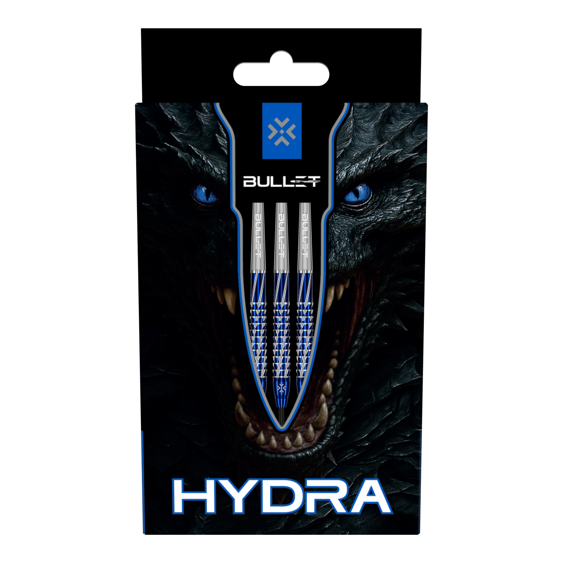 Stalowe rzutki Bullet Hydra Das Bild zeigt Bullet Hydra Steeldarts. Diese Steeldarts eignen sich für präzises und professionelles Dartspiel.