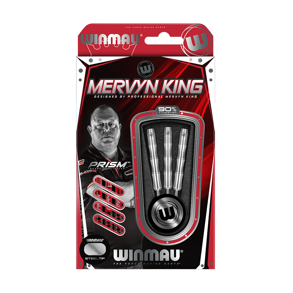 Winmau Mervyn King Tungstenowe stalowe rzutki