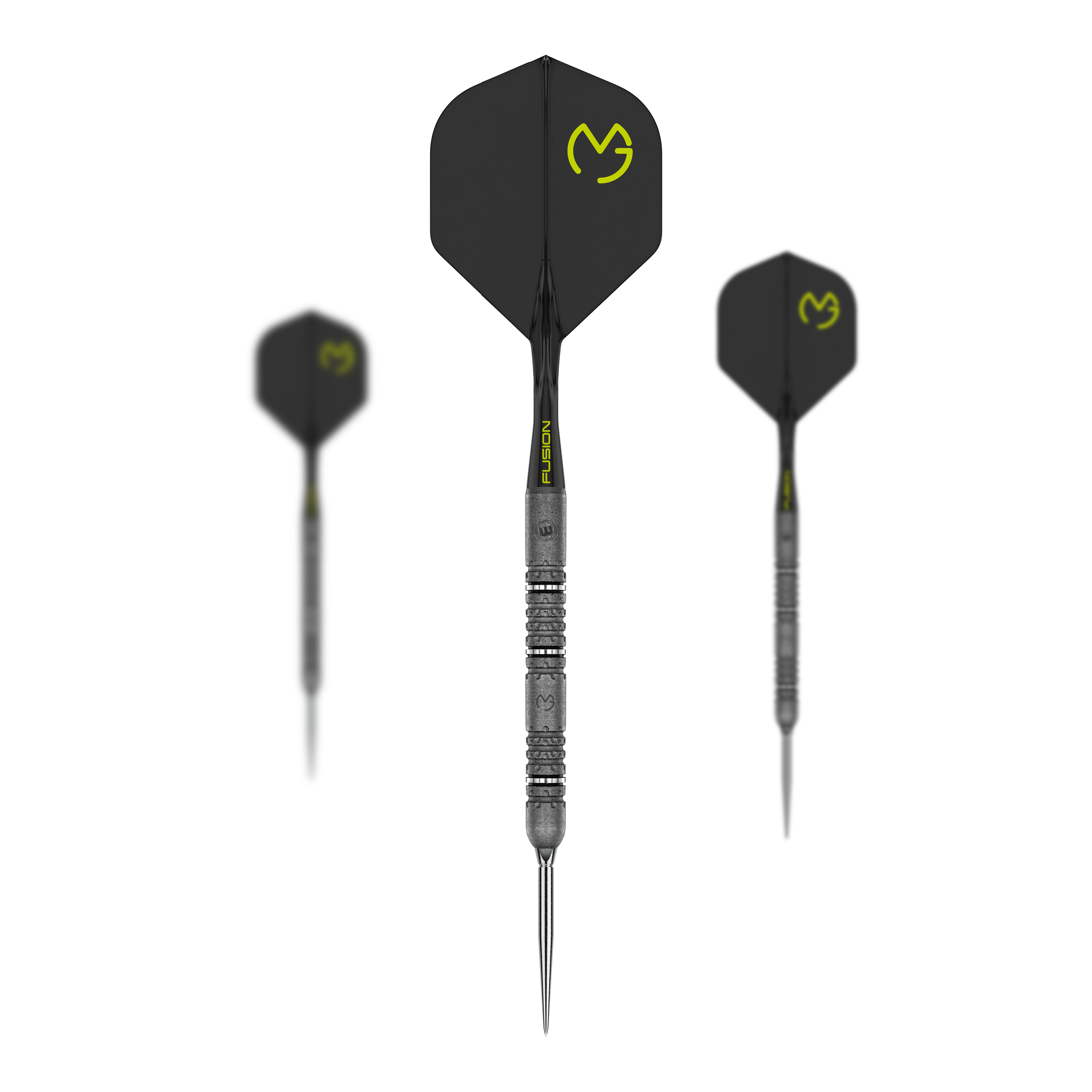 Winmau Michael van Gerwen Signature Edition Punkty przełączające Steeldarts Hier sieht man die Winmau MvG Signature Edition Switch Points Steeldarts. Dieses Set ist eine Sonderedition, inspiriert vom Profi-Dartspieler Michael van Gerwen.