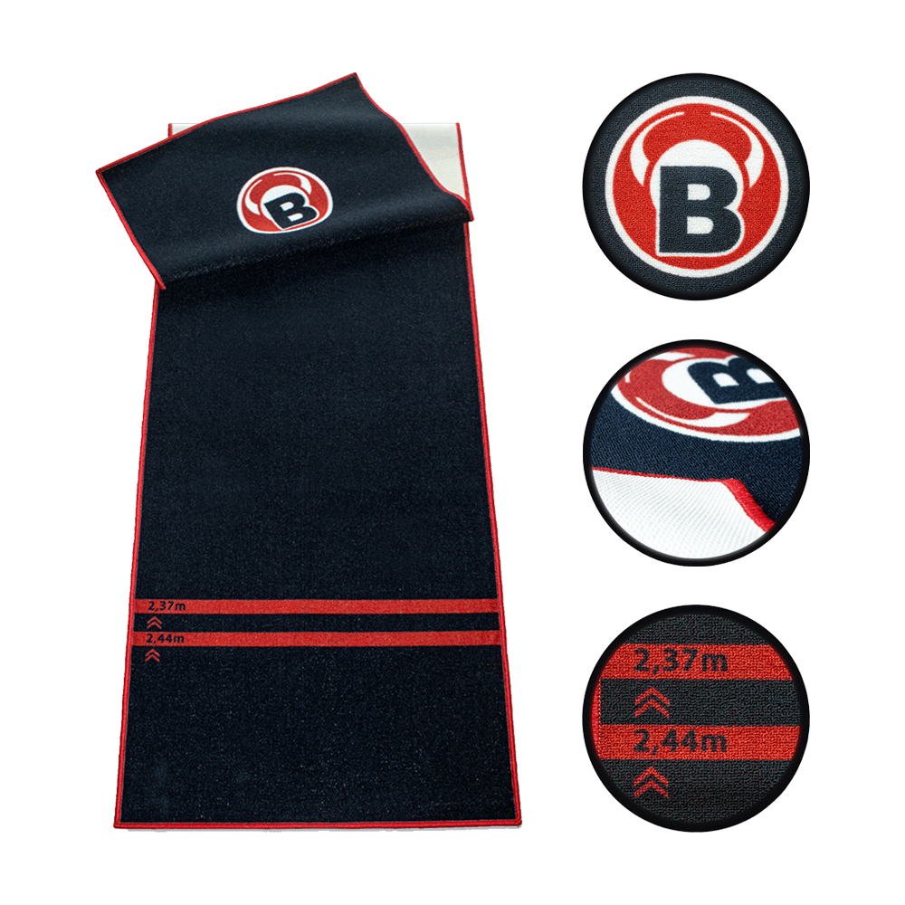 Bulls Carpet-Mat Teppich 170 - Black