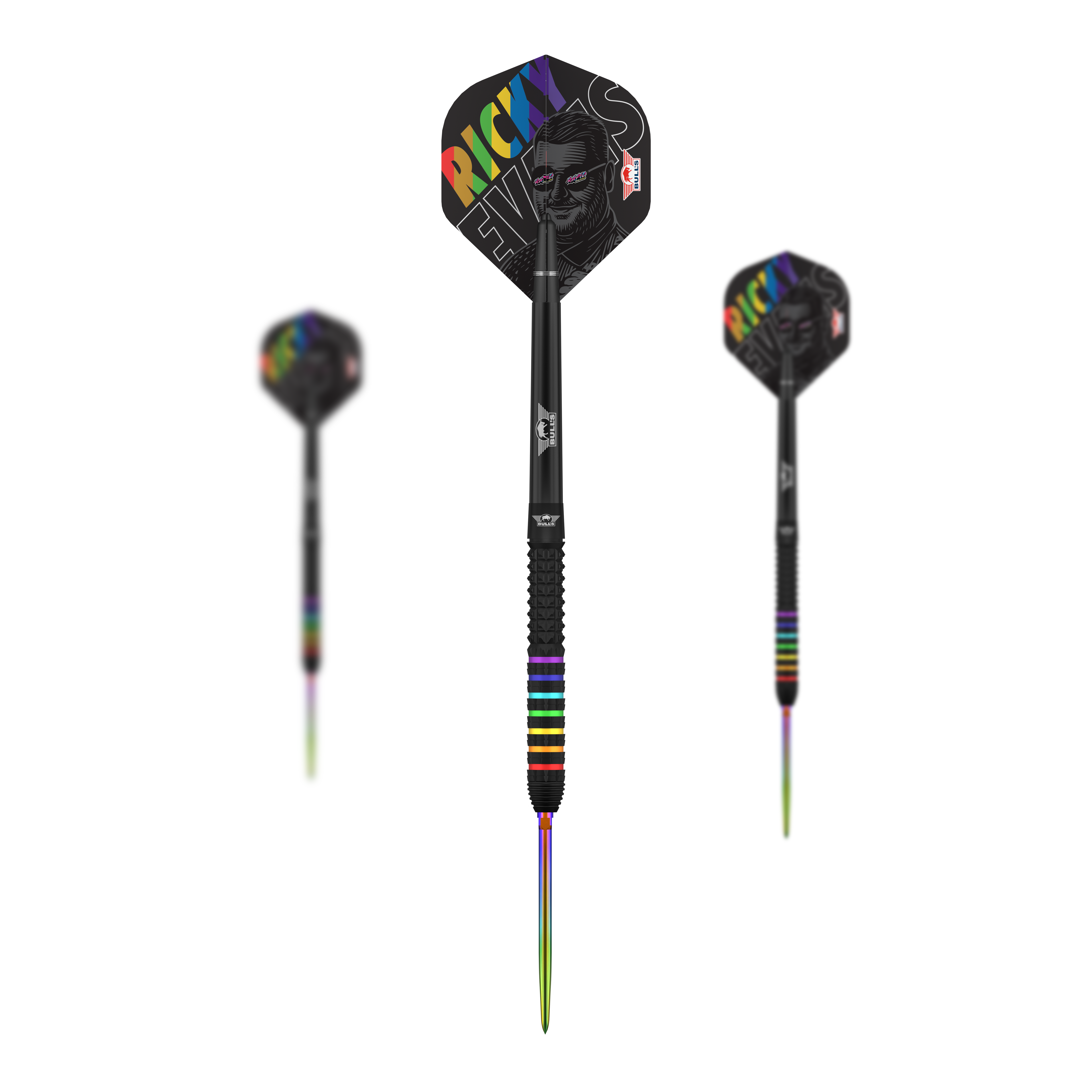 Bulls NL Ricky Evans Rapid 95 Convertible Point Steel Darts