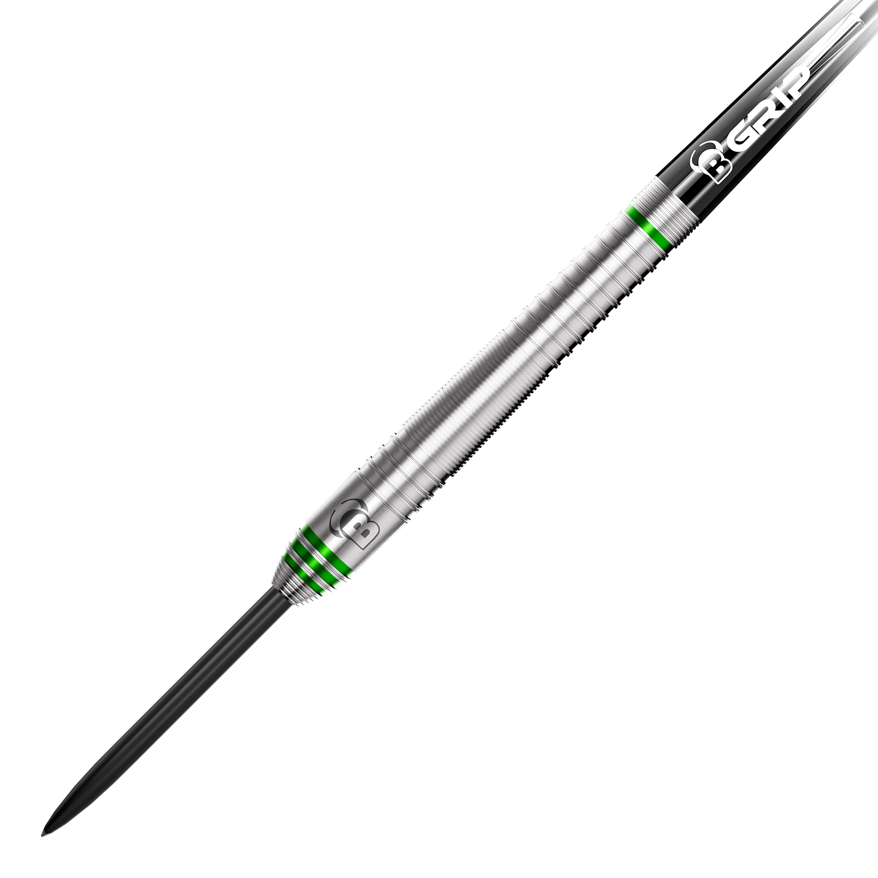 Bulls Max Czerwinski Cucumber Steeldarts - 23g Bulls Max Czerwinski Gurke Steeldarts mit einem Gewicht von 23 Gramm. Das Bild zeigt die Darts aus einer bestimmten Perspektive.