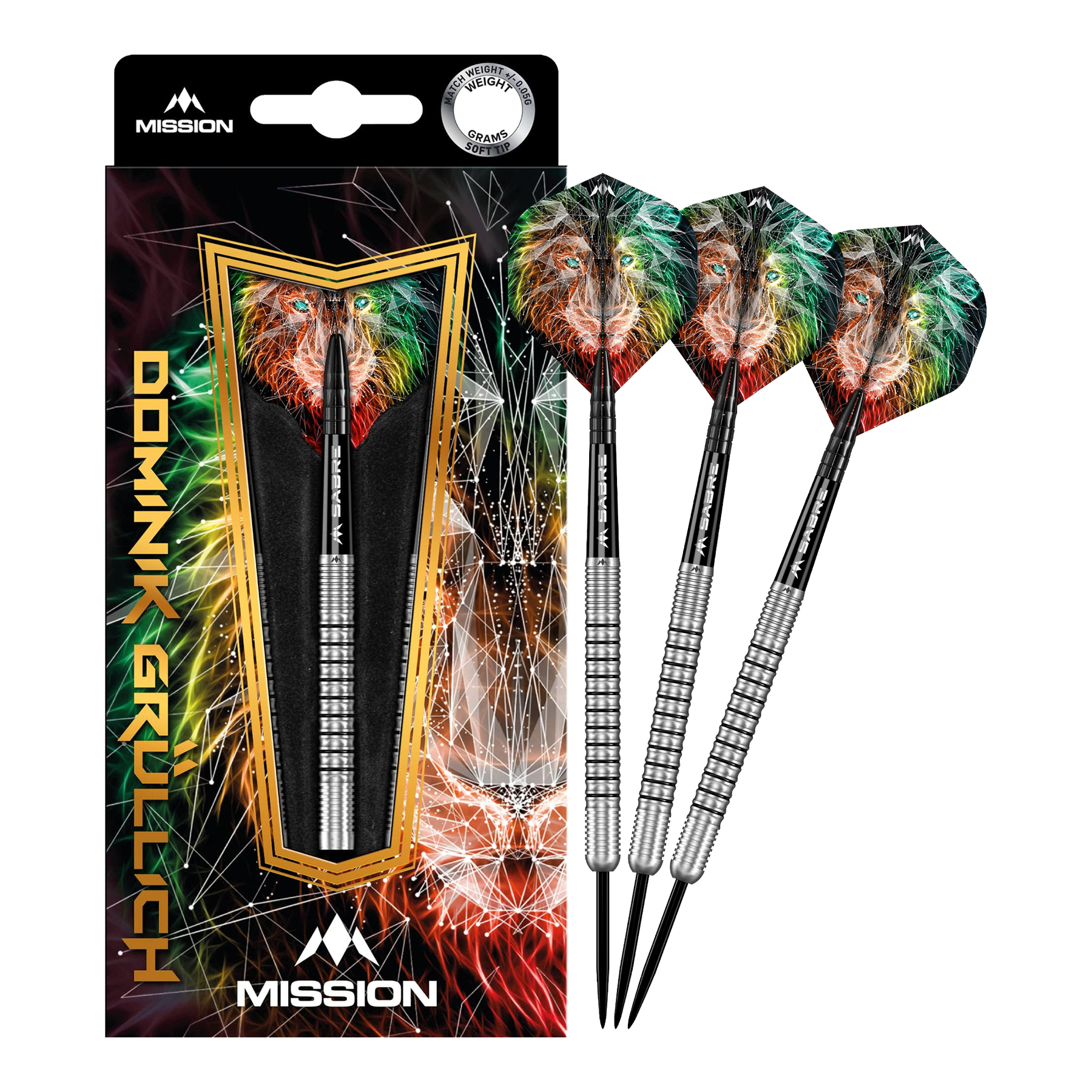 Mission Dominik Grüllich Steeldarts - 23,5g