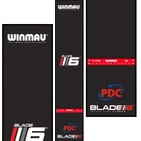 Abgebildet ist die Winmau Pro Zone Precision Blade 6 Soft Dartmatte. Diese Matte bietet Präzision und Schutz beim Darts spielen.