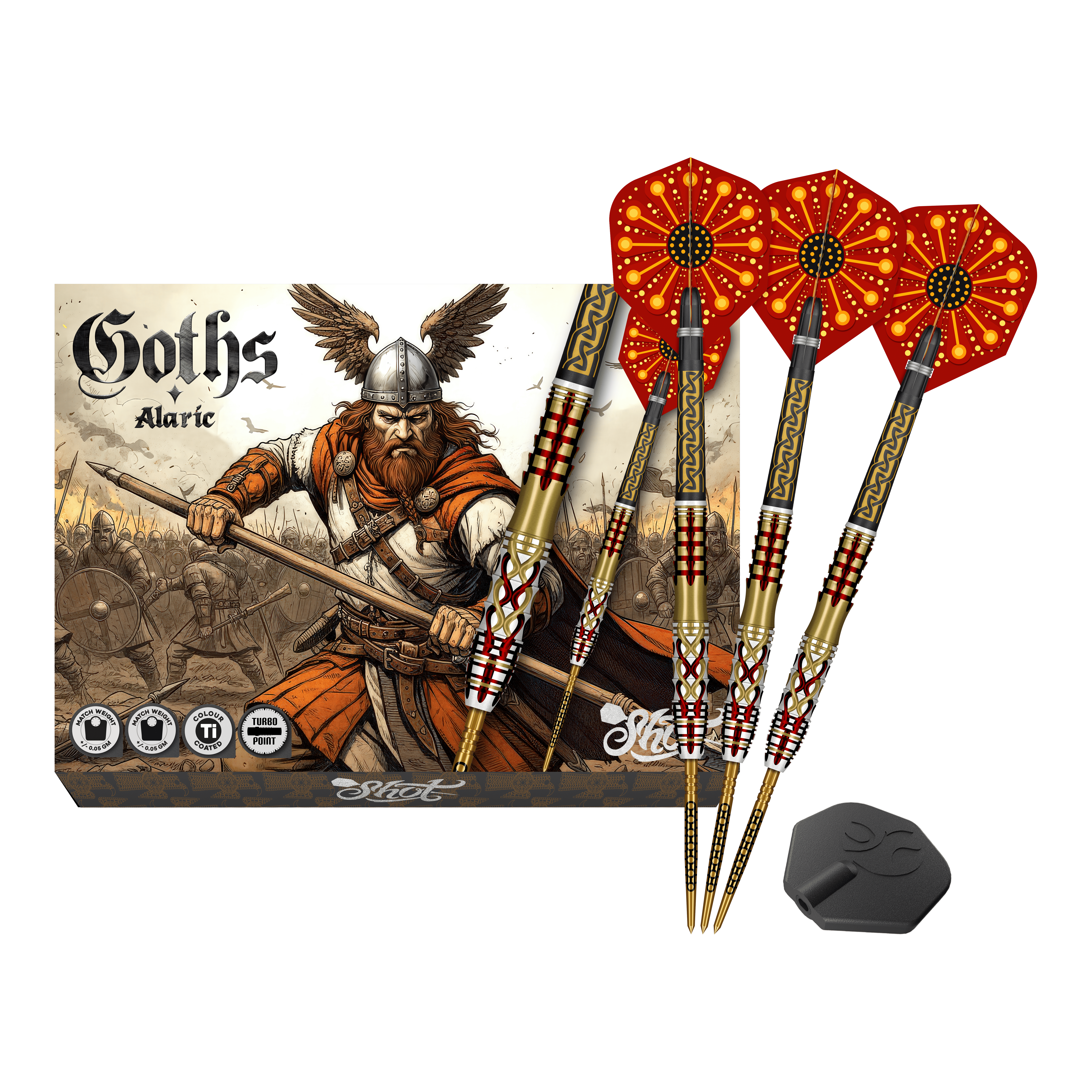 Lotki stalowe Shot Goths Alaric Turbo Point - 23 g