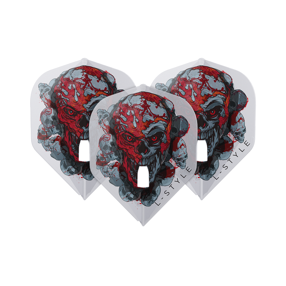 Loty Ryan Searle Signature V4 Clear White L1PRO w stylu L Abgebildet sind die L-Style Ryan Searle Signature V4 Clear White L1PRO Flights. Diese Flights sind speziell für Dartspieler entworfen.