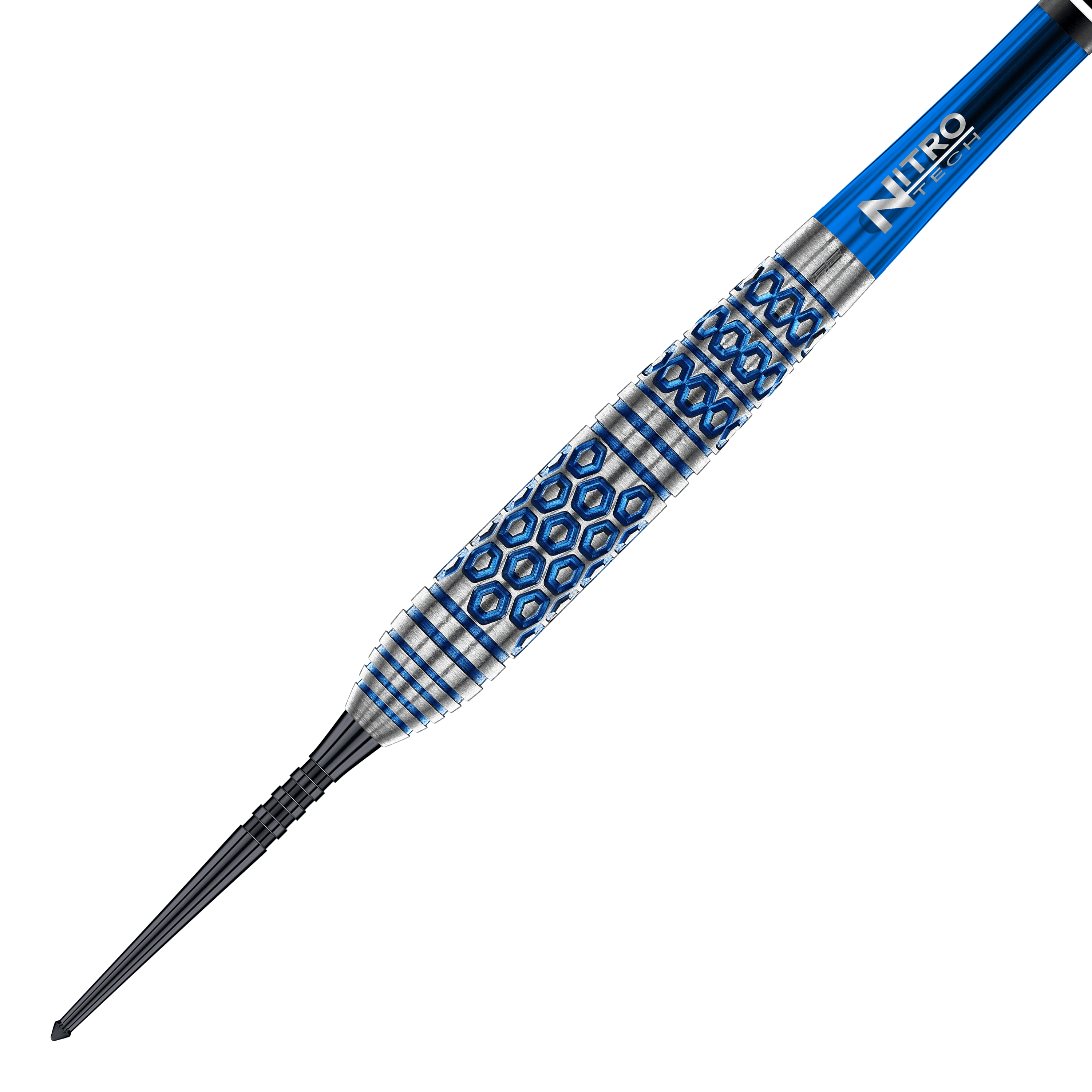 Stalowe lotki Red Dragon Luke Humphries TX5 Abgebildet ist das Produkt Red Dragon Luke Humphries TX5 Steeldarts. Das Bild zeigt die Steeldarts aus einer bestimmten Perspektive.
