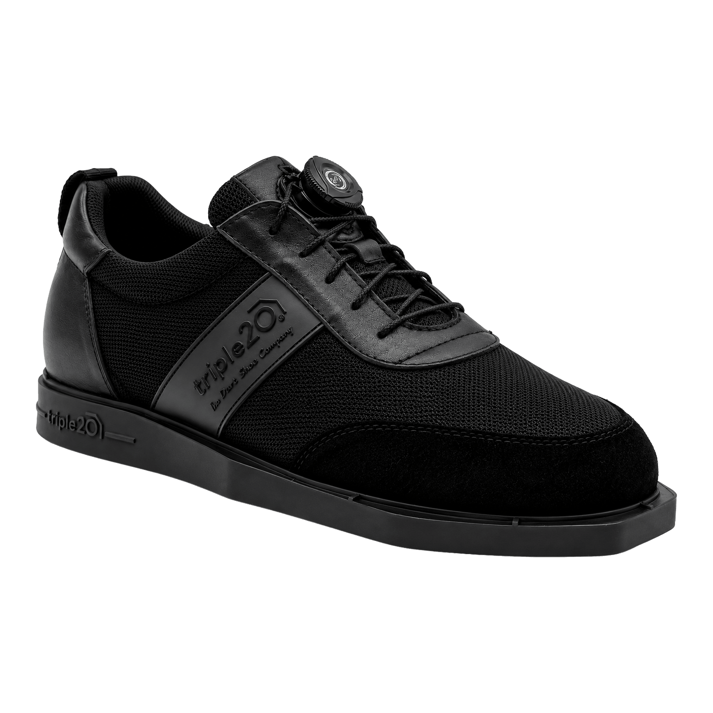 Buty do darta Triple20, tekstylne, z zapięciem na skręt – czarne Buty do darta Triple20, tekstylne, z zapięciem na skręt – czarne
