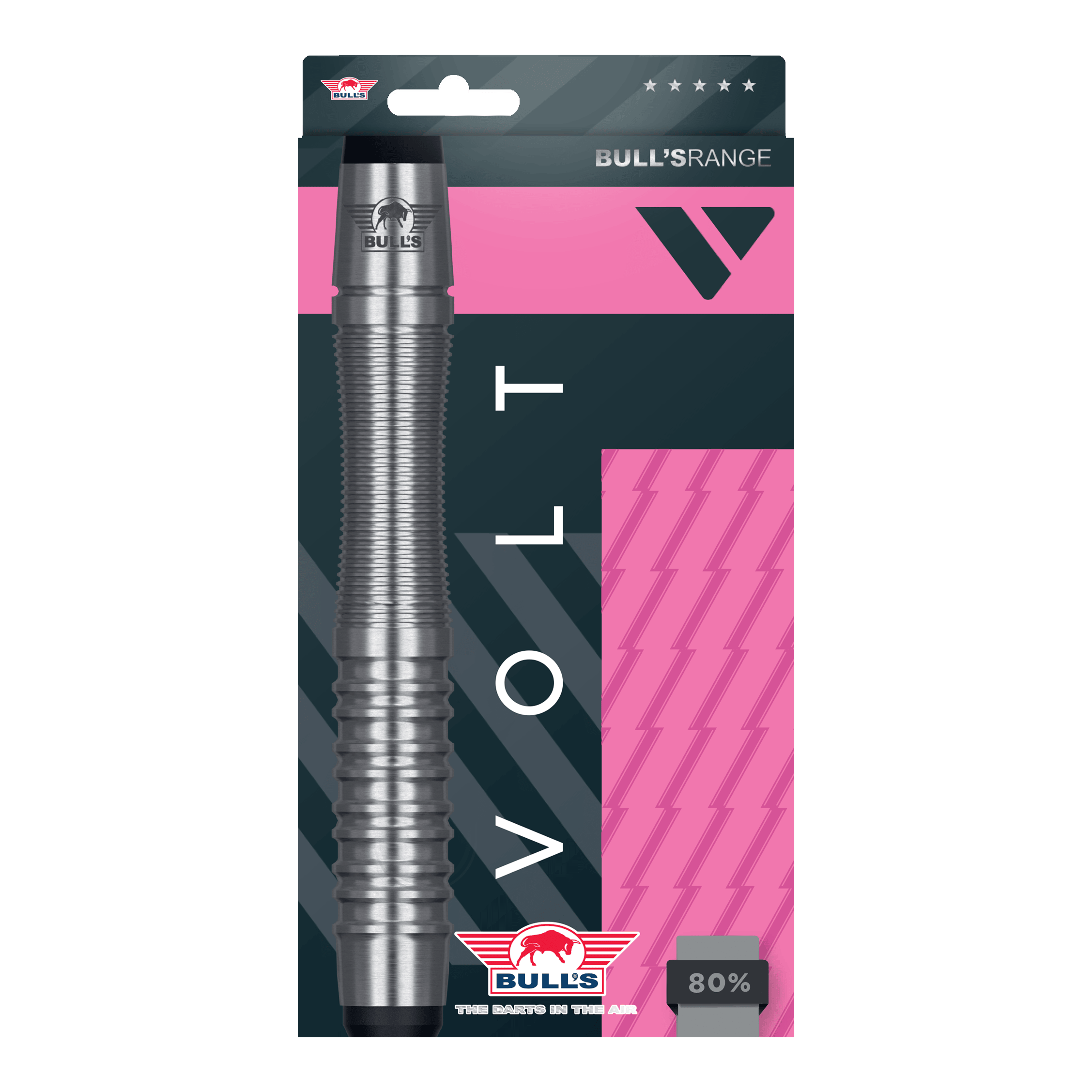 Bulls NL Volt Pink Soft Darts - 19g Bulls NL Volt Pink Soft Darts - 19g