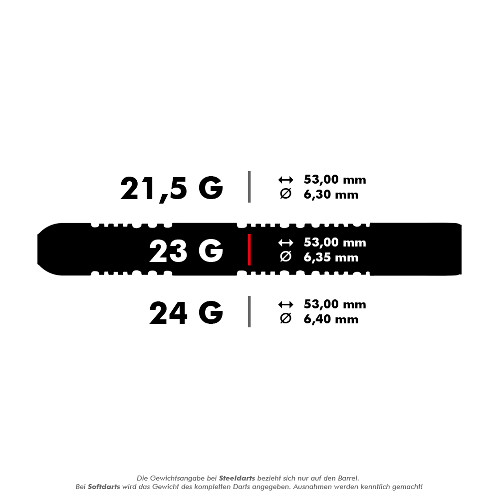 Winmau Michael Van Gerwen Trilogy Steeldarts