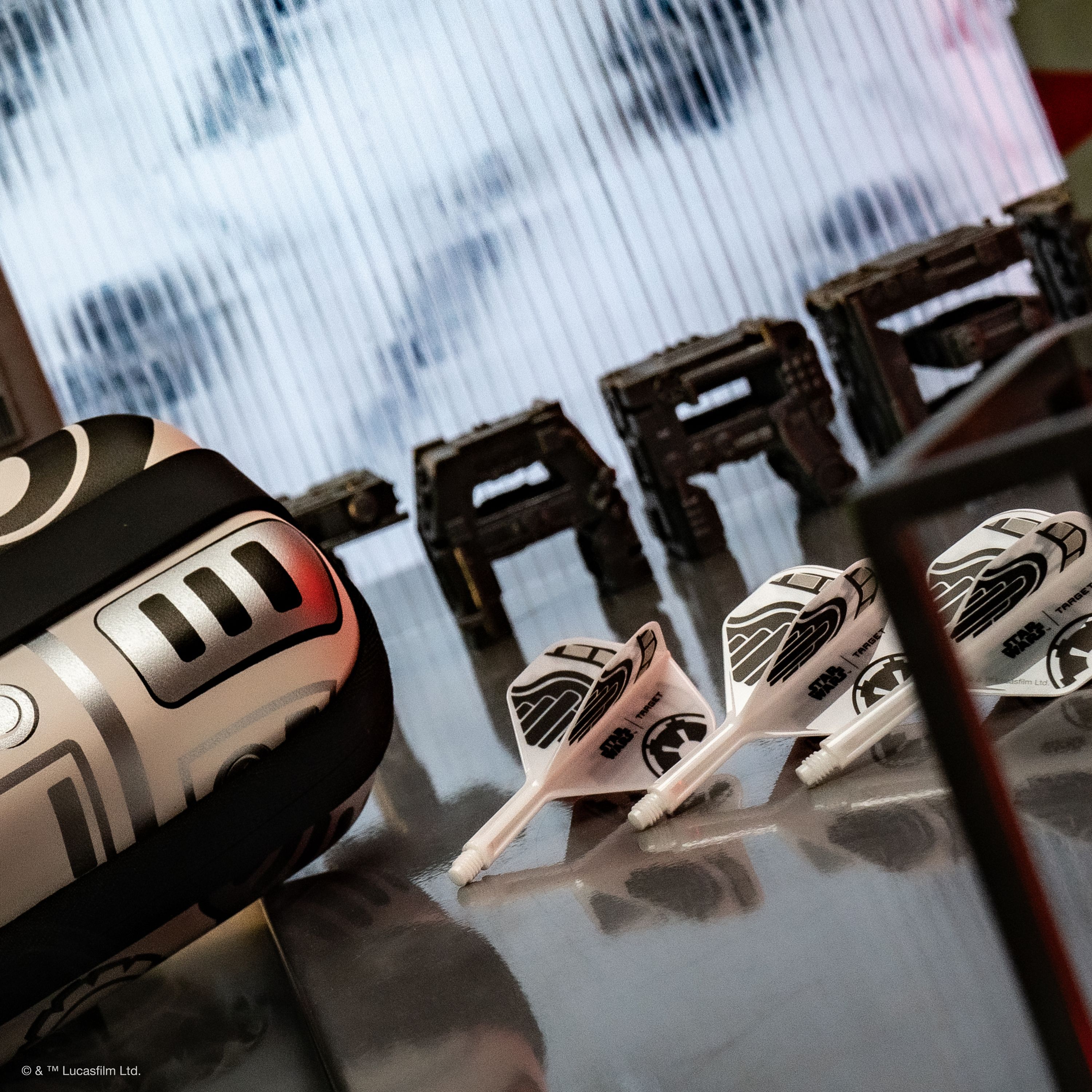 Target Star Wars K-Flex Stormtrooper No6 Flights. Darts Flights mit Stormtrooper-Design aus der Star Wars Serie.