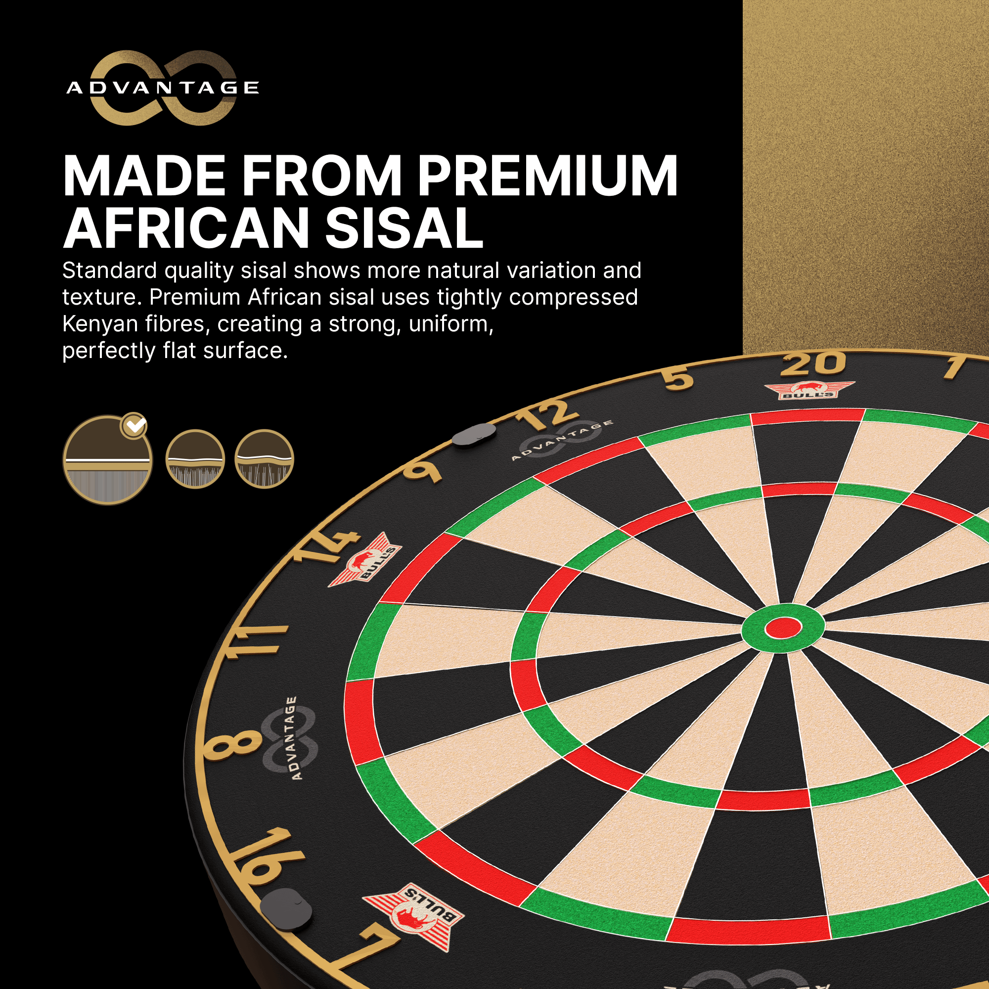 Stalowa tarcza do darta Bulls NL Advantage 8 Abgebildet ist das Bulls NL Advantage 8 Steeldartboard. Es ist für das Dartspielen mit Stahlspitzen entwickelt.