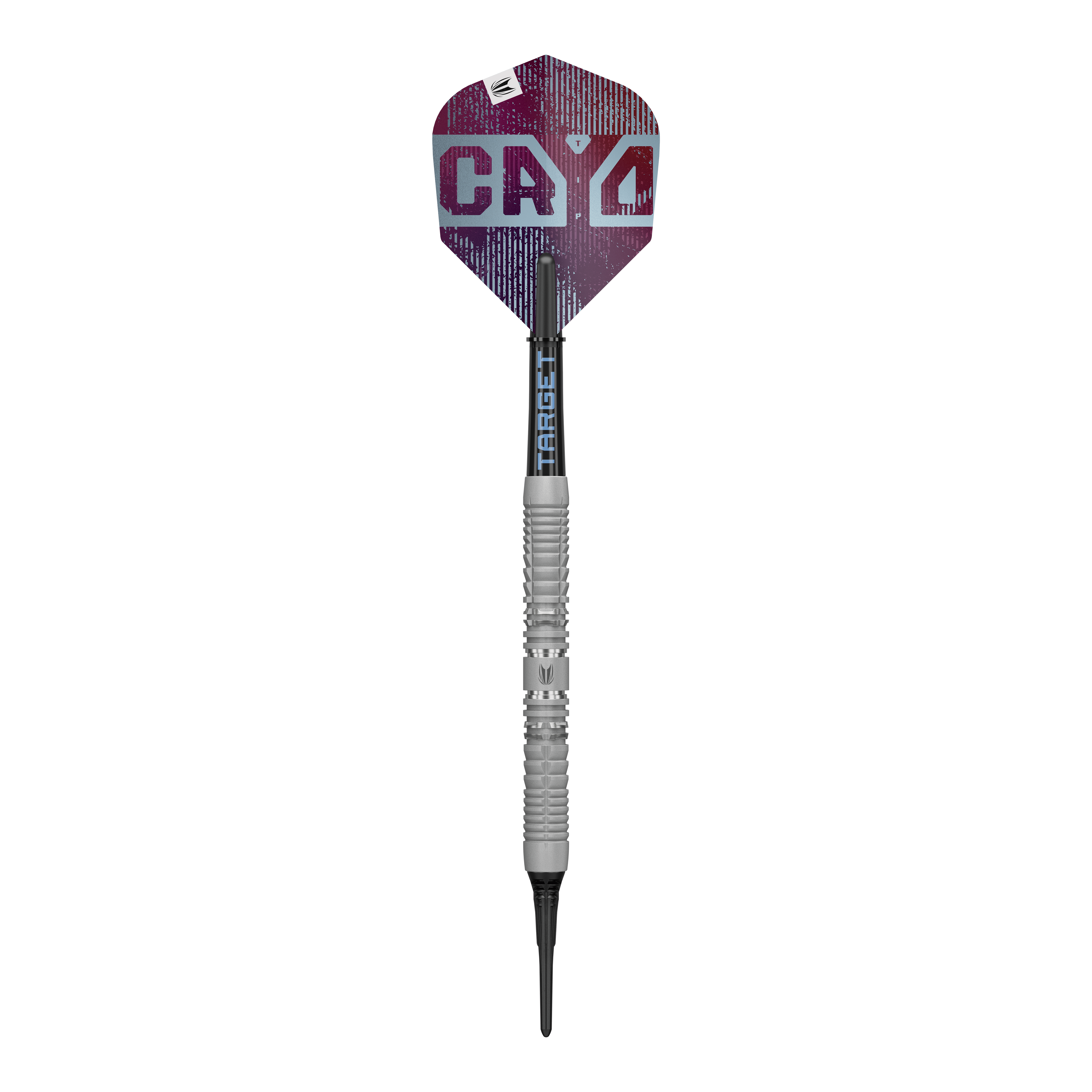 Target Cryo 12 miękkich rzutek Abgebildet ist das Produkt Target Cryo 12 Softdarts. Die Softdarts sind detailliert dargestellt.