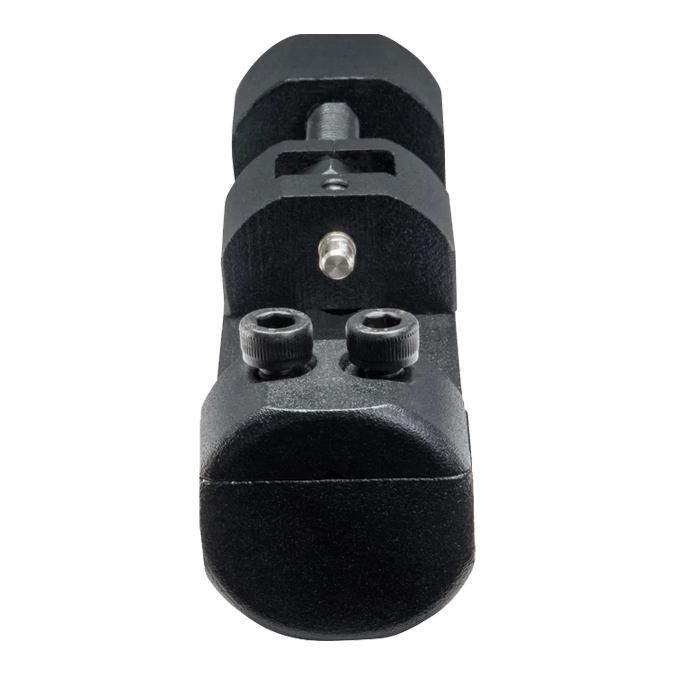 Auf dem Foto ist der Caliburn Professional Darts Repointing Tool - Spitzenwechsler zu sehen. Es ist speziell für das professionelle Wechseln von Dartspitzen entwickelt.