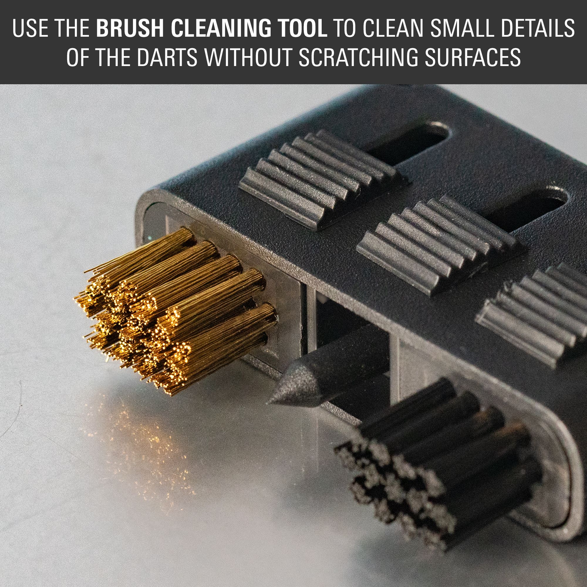 Zestaw serwisowy do rzutek Target Abgebildet ist das Target Dart Servicing Kit. Es dient zur Instandhaltung und Optimierung von Darts.