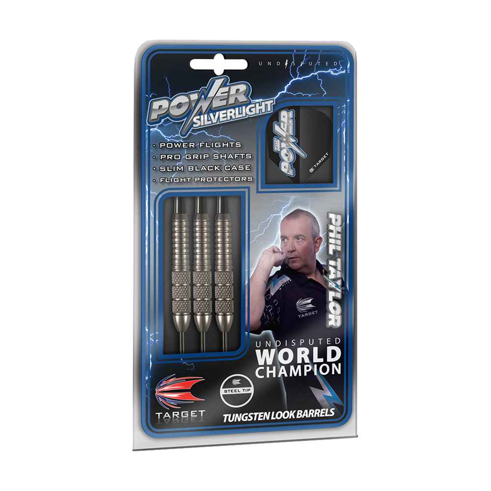 Target Phil Taylor Power Silverlight Variante 1 Steeldarts