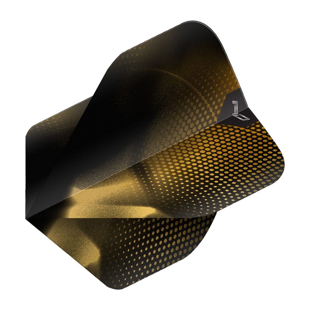 Hier sind die Red Dragon Hardcore Premium Ascend Premium No2 Standard Flights abgebildet. Sie bieten optimale Flugeigenschaften für Darts.