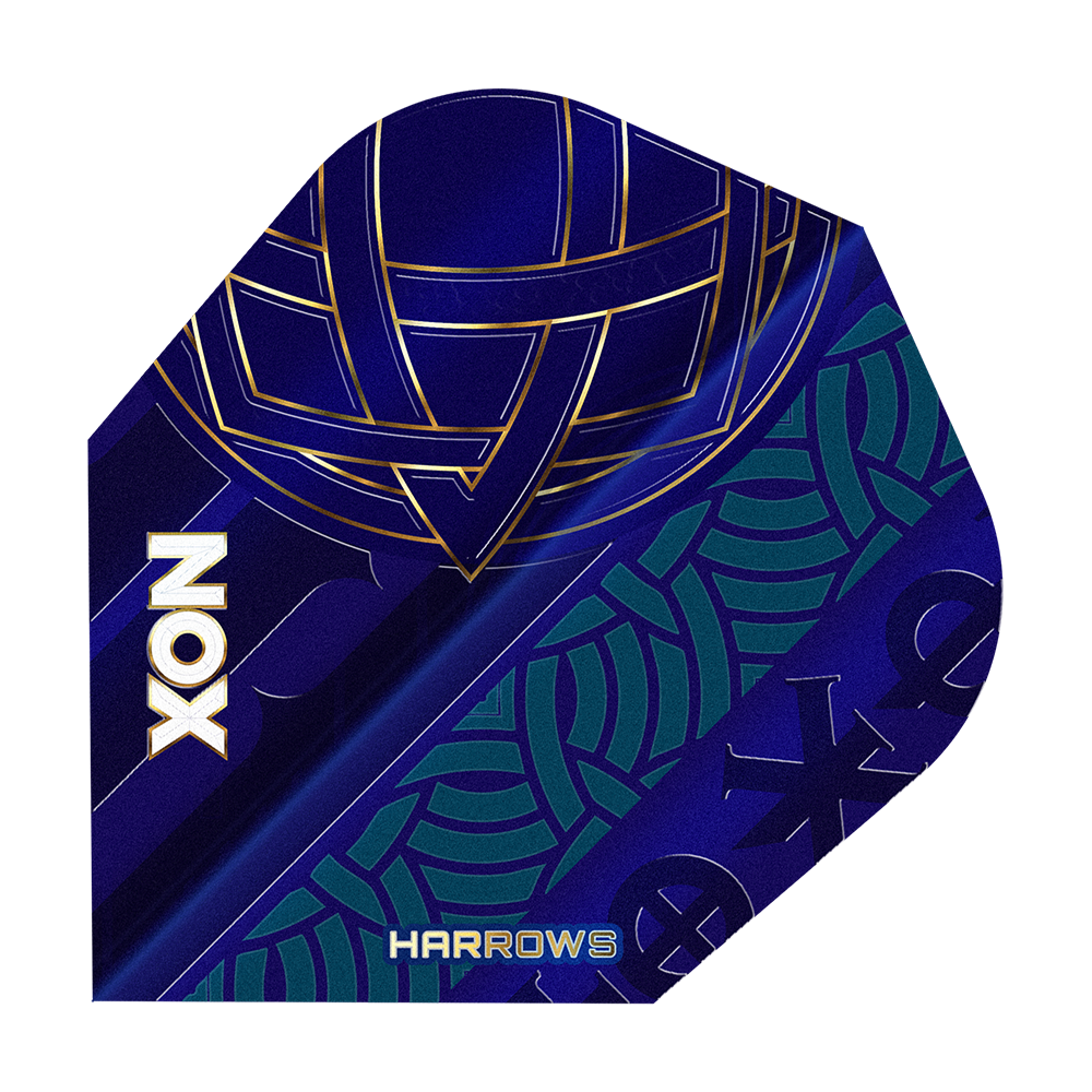 Loty Harrows Nox No6 Gezeigt werden die Harrows Nox No6 Flights. Diese Flights sind für Dartspieler gedacht.