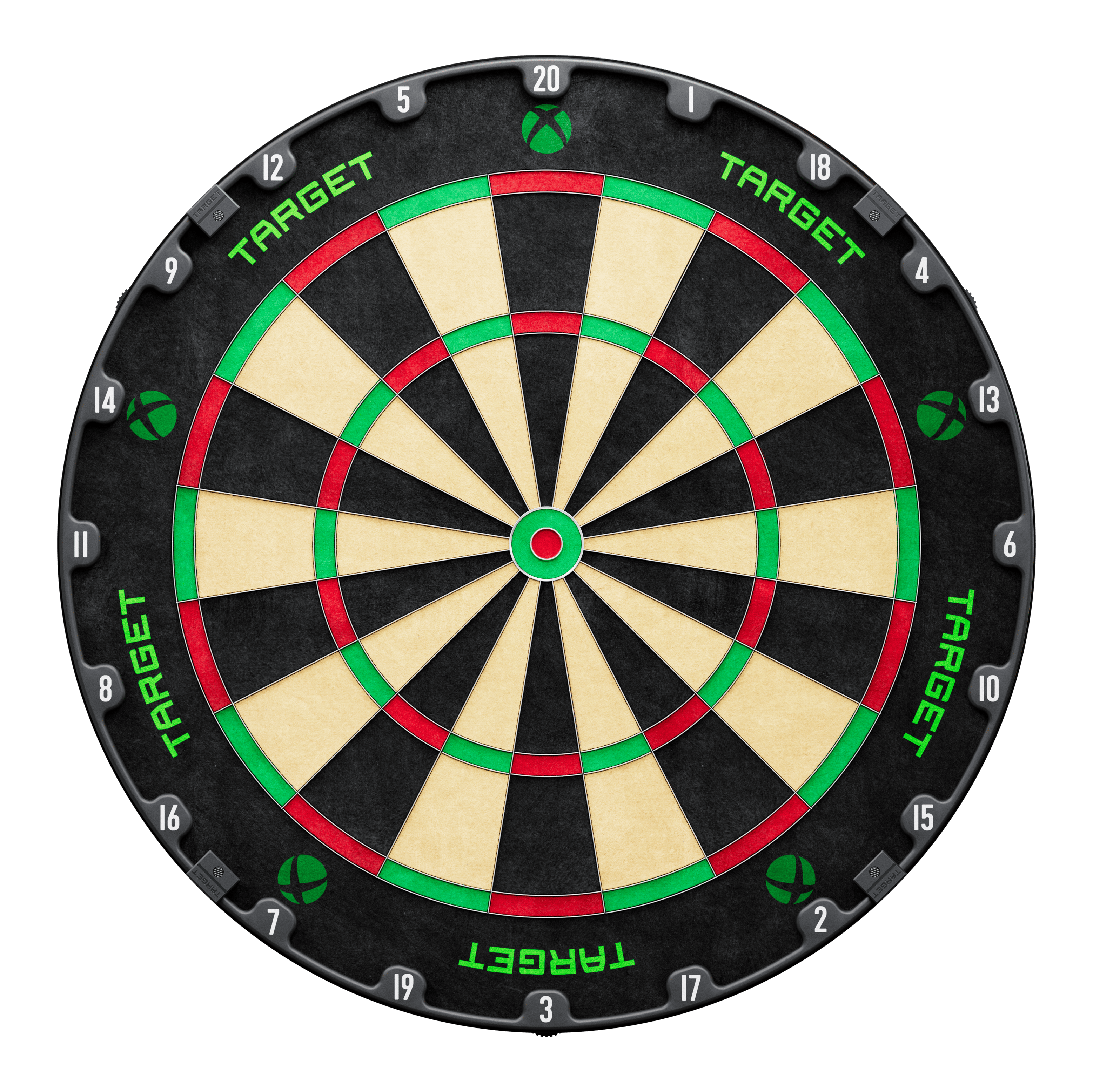 Zestaw Target Xbox Dartboard Surround Das Bild zeigt das Target Xbox Dartboard Surround Bundle. Ein Set für Darts-Liebhaber zur Verbesserung des Spielerlebnisses.