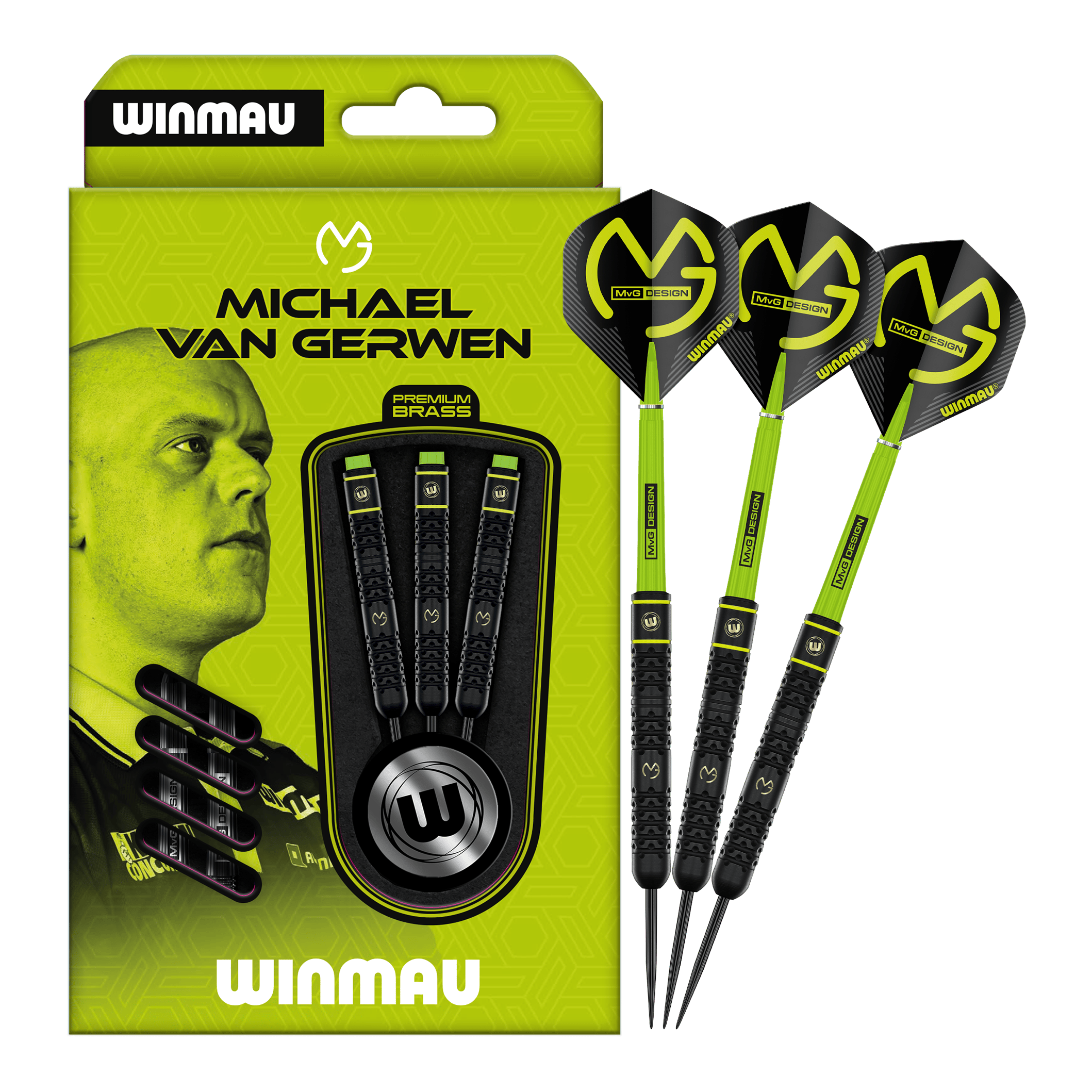 Rzutki stalowe Winmau Michael Van Gerwen - 21 g Rzutki stalowe Winmau Michael Van Gerwen - 21 g