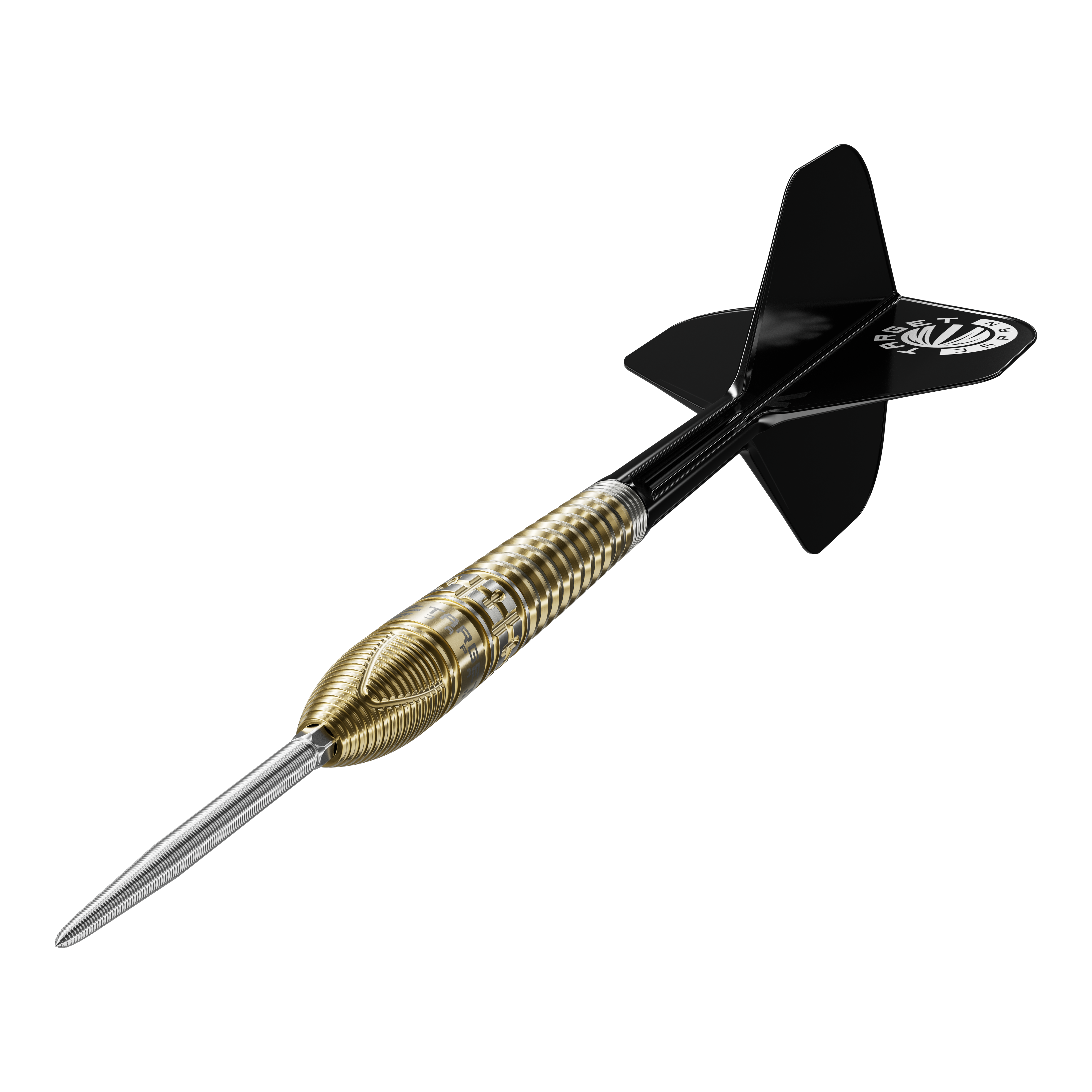 Hier sieht man die Target Japan Prime Series Harith Lim HotShot GEN3 Swiss Point Steeldarts. Sie bieten eine hohe Qualität und Präzision für das Dartspiel.