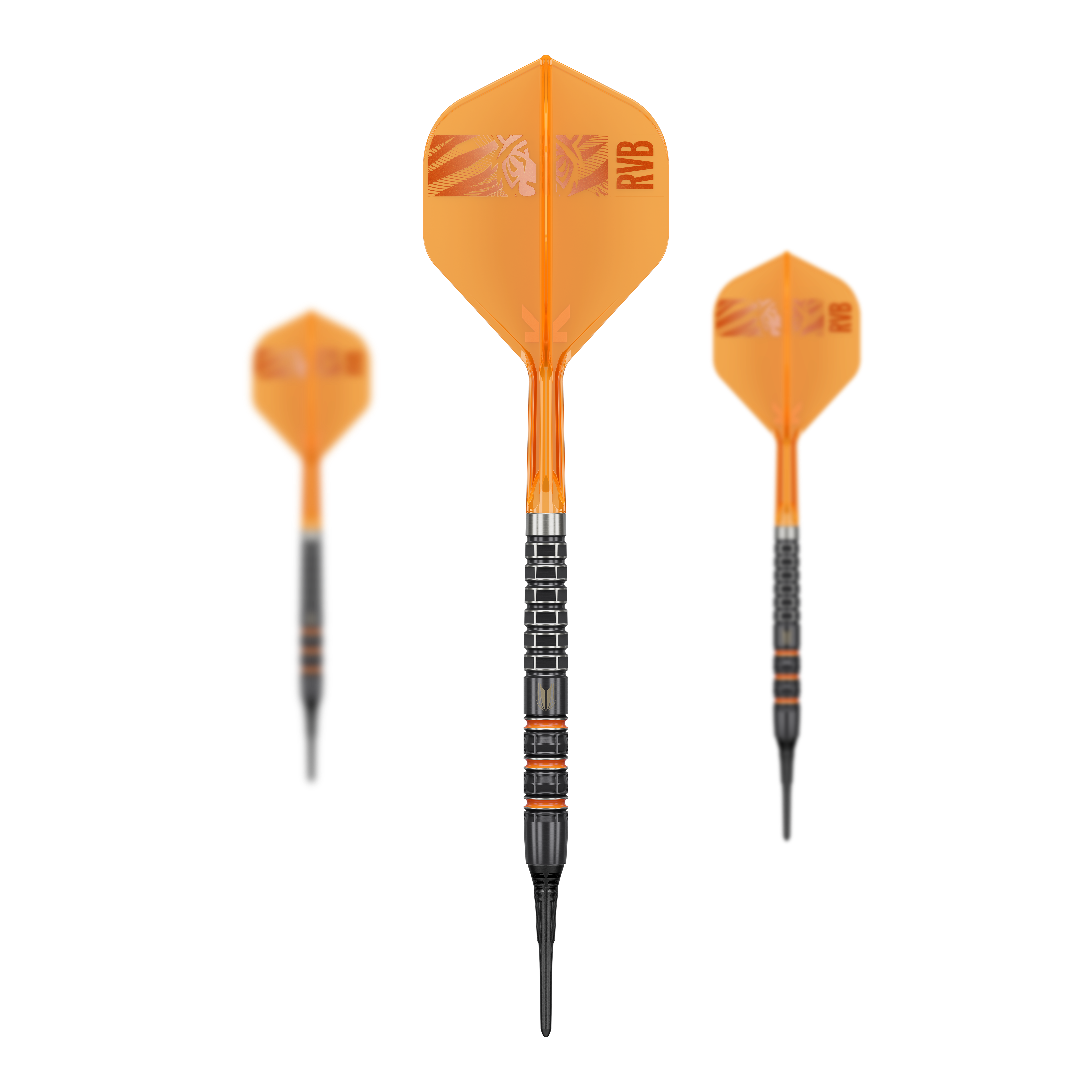 Miękkie rzutki Target Raymond Van Barneveld 95K - 20g Abgebildet ist der Target Raymond Van Barneveld 95K Softdarts - 20g. Diese Softdarts sind ideal für das elektronische Dartspiel.