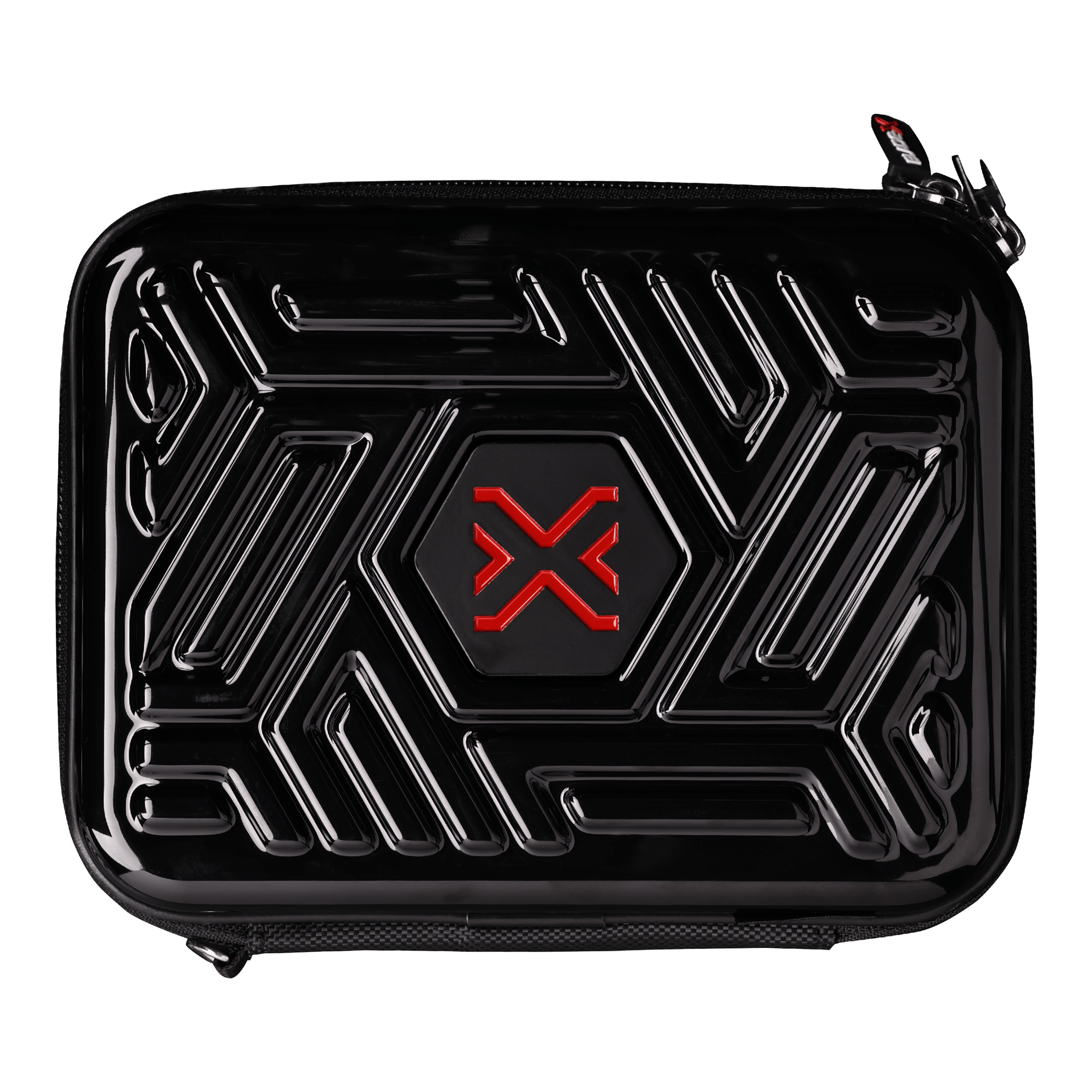 Portfel na lotki Winmau Blade X Armor G2 Auf dem Bild ist das Winmau Blade X Armor G2 Dartwallet zu sehen. Die Darttasche schützt und organisiert die Darts professionell.