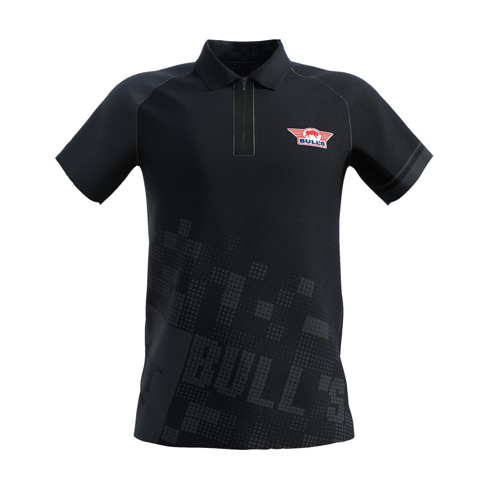 Koszulka polo Bulls NL Plain Black Dart