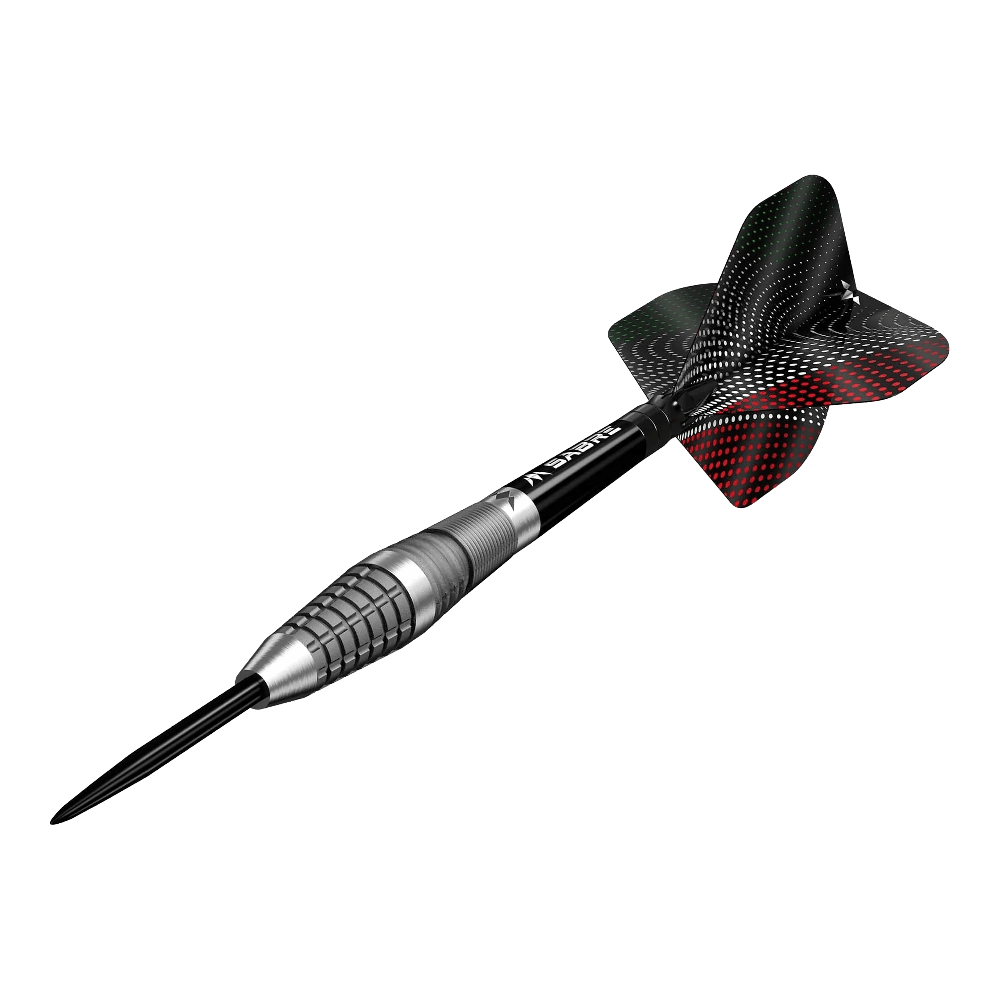 Lotki Mission Michele Turetta ze stali piaskowanej - 23 g Das Bild zeigt Mission Michele Turetta Sandblasted Steeldarts in der 23g Variante. Die Pfeile zeichnen sich durch ihr sandgestrahltes Design aus.