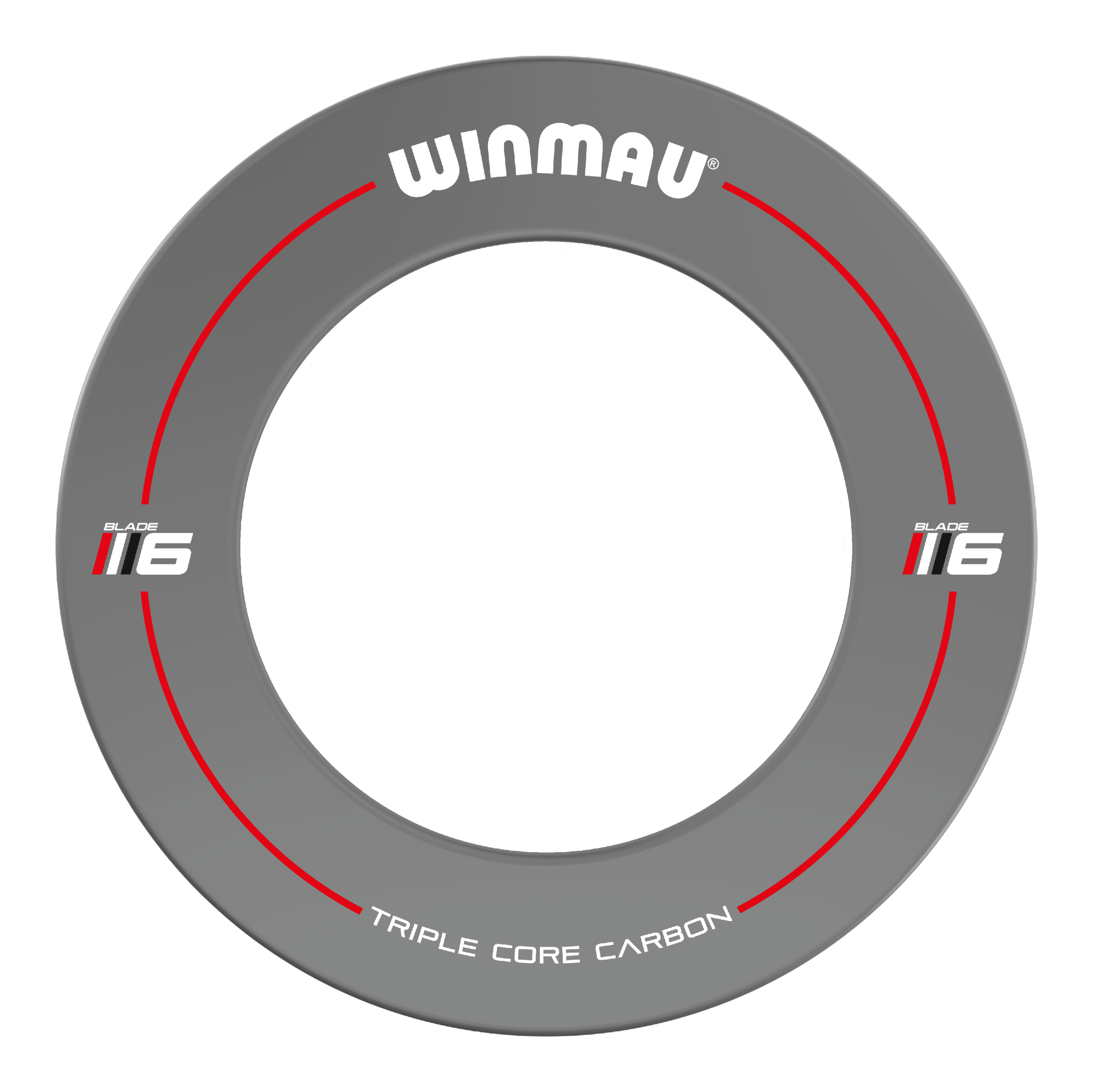 Winmau Dartboard surround blade 6 design - szary