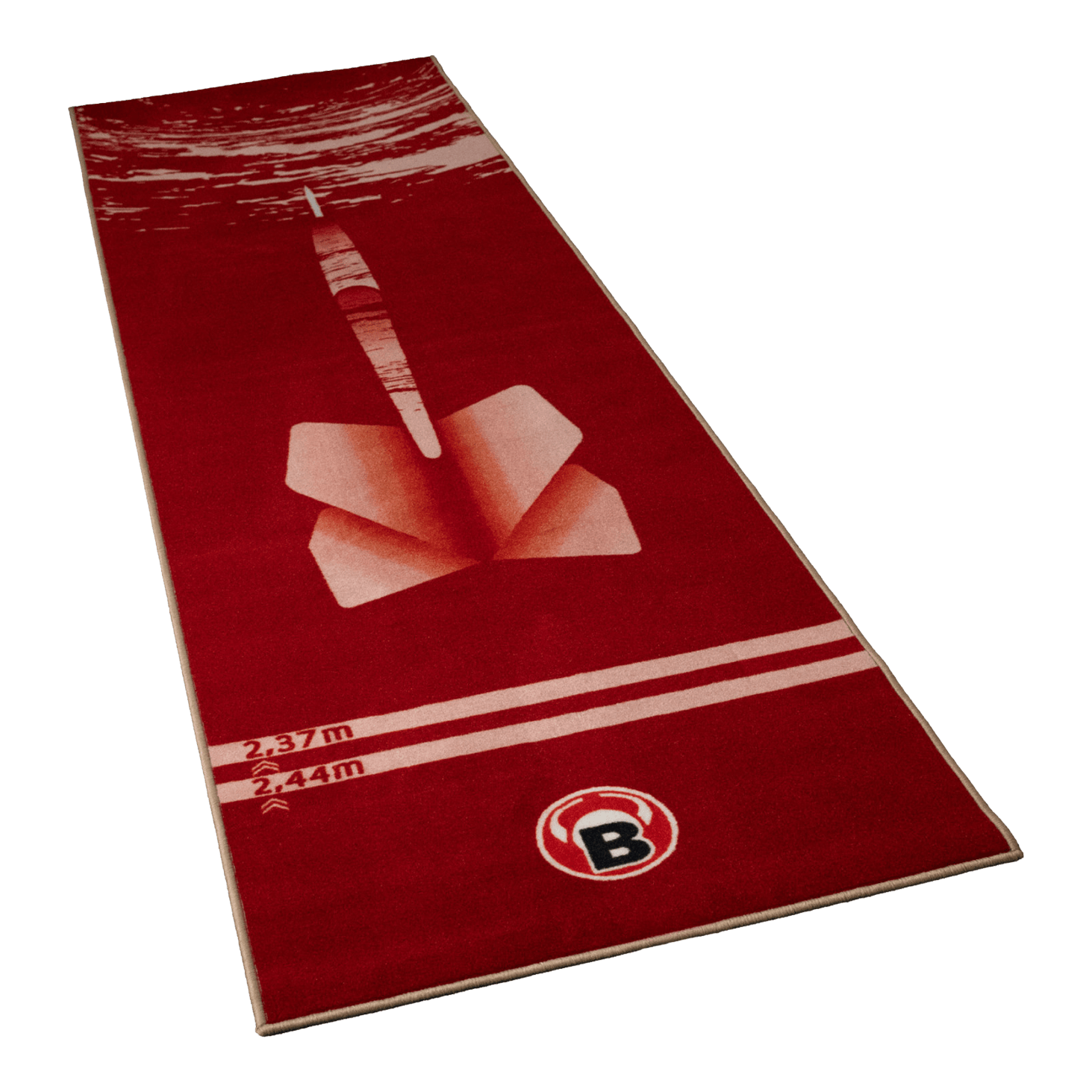 Beazd Carpet-Mat Dywan 180 - Czerwony Beazd Carpet-Mat Dywan 180 - Czerwony