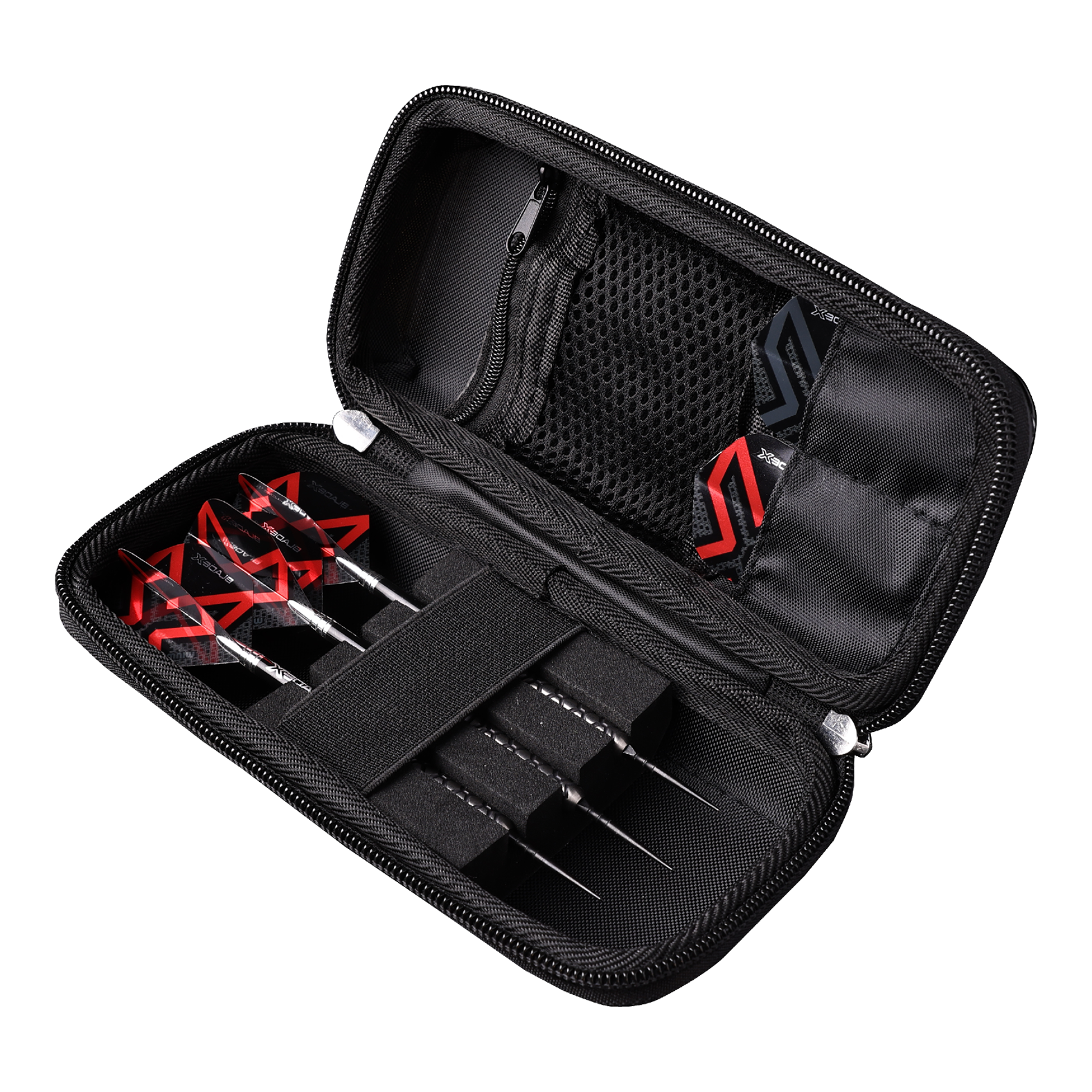 Portfel na lotki Winmau Blade X Armor G1 Hier ist das Winmau Blade X Armor G1 Dartwallet abgebildet. Dieses Dartwallet dient zur sicheren Aufbewahrung von Dartzubehör.